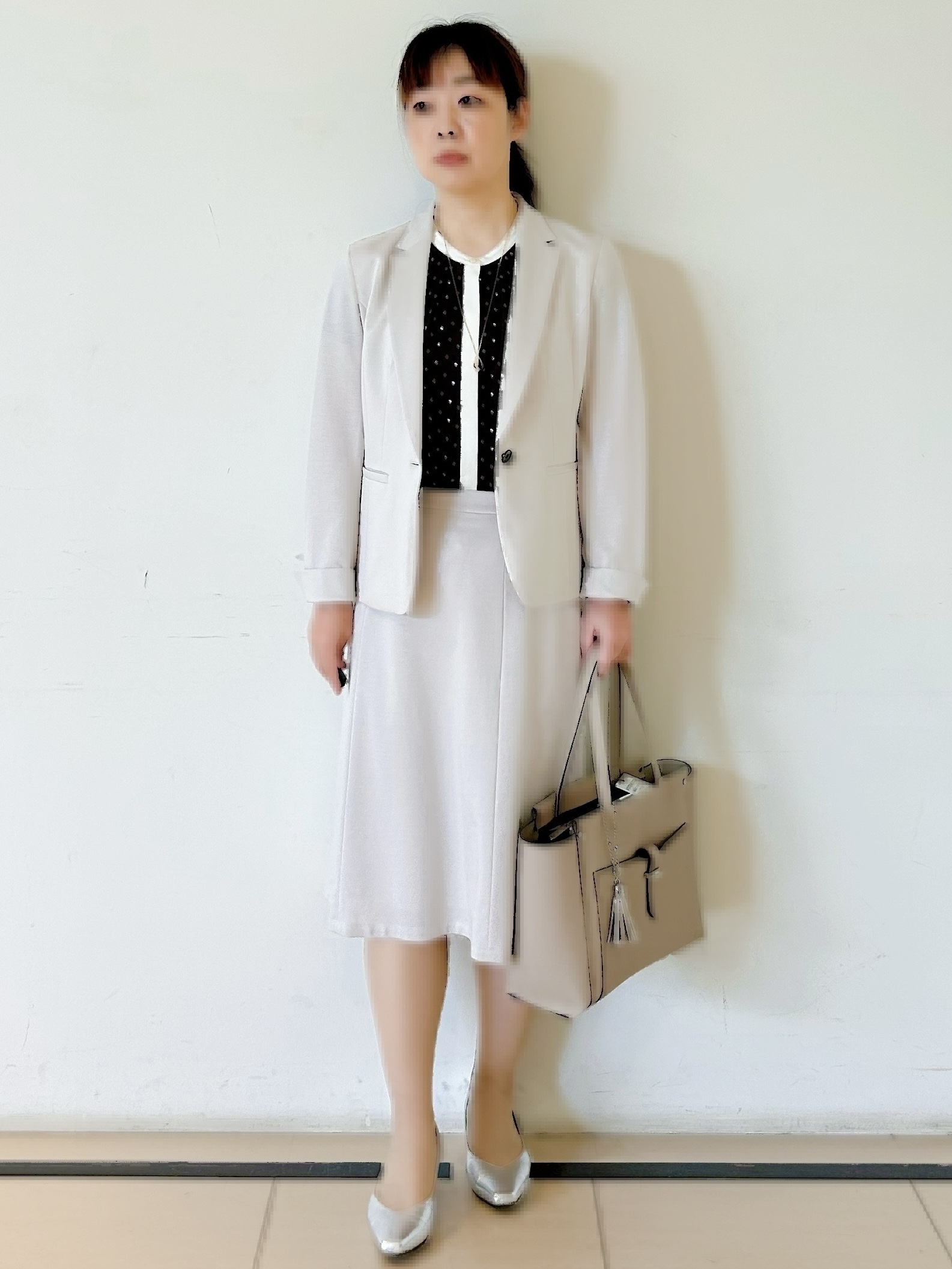 ひーさんの「Reflect｜【SS-4Lサイズ／UVカット／接触冷感】匠ジャケット／ベーシックテーラード」を使ったコーディネート