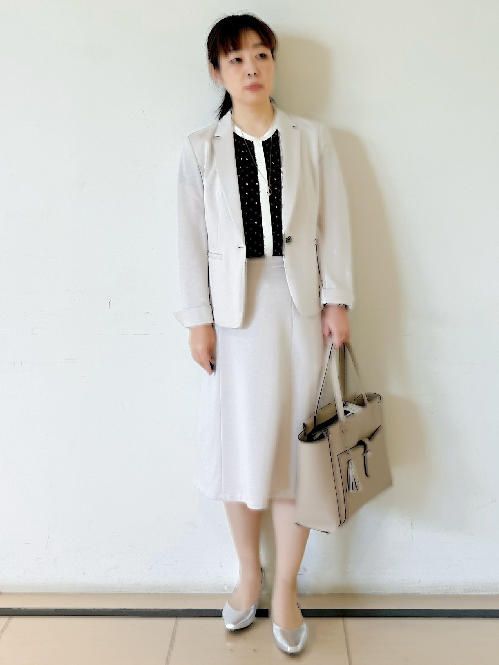 ひーさんの「Reflect｜【SS-4Lサイズ／UVカット／接触冷感】匠ジャケット／ベーシックテーラード」を使ったコーディネート