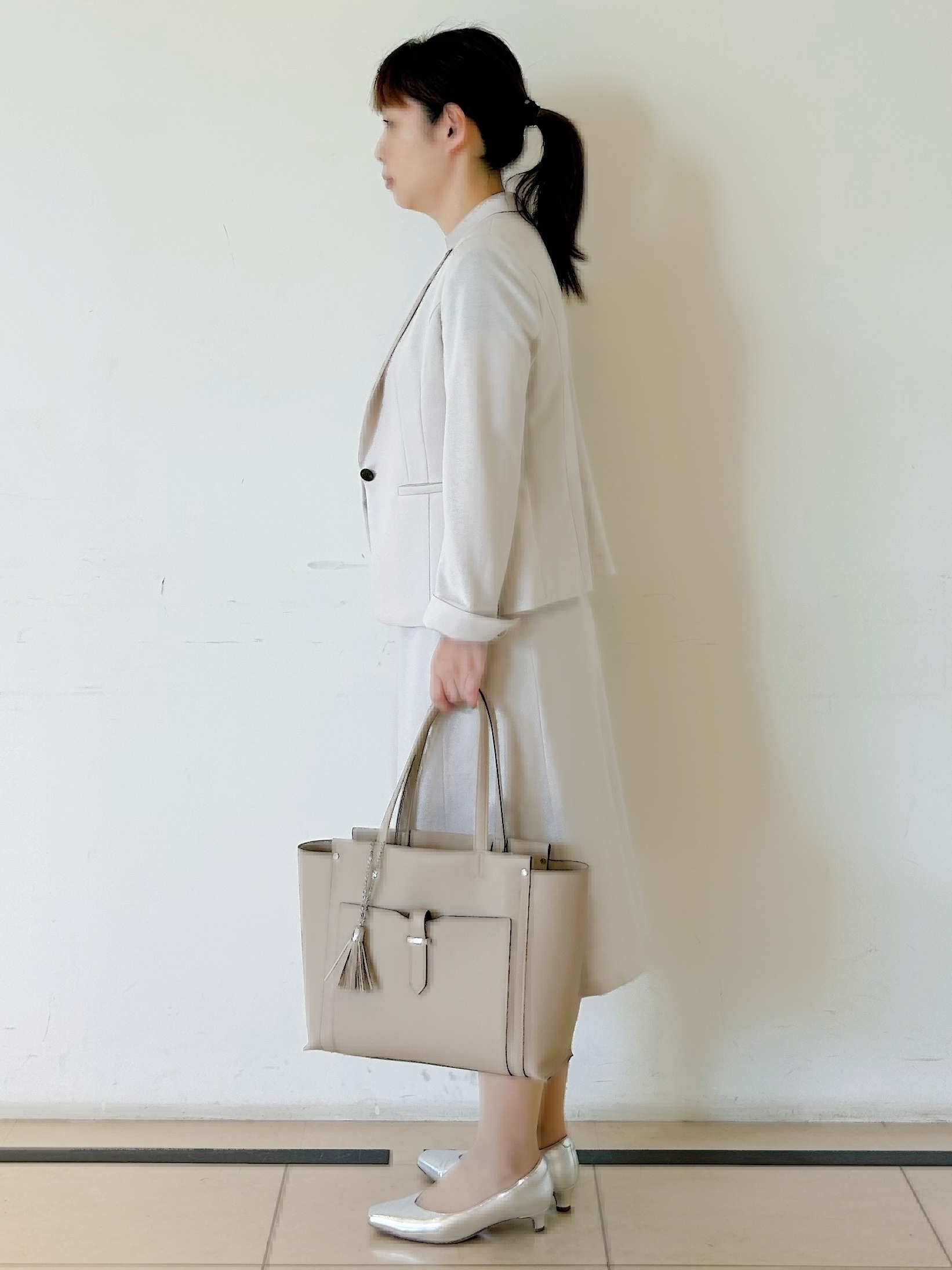 ひーさんの「Reflect｜【SS-4Lサイズ／UVカット／接触冷感】匠ジャケット／ベーシックテーラード」を使ったコーディネート
