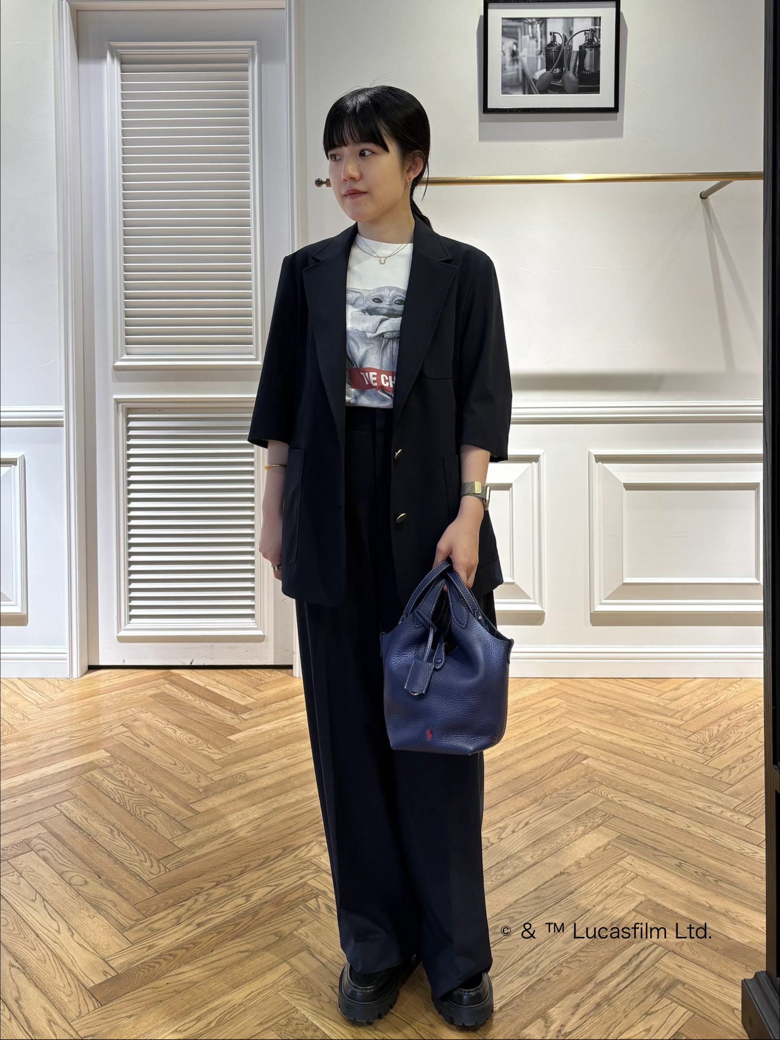 cocoさんの「DRESSTERIOR｜【接触冷感】STAR WARS ストリートTシャツ」を使ったコーディネート