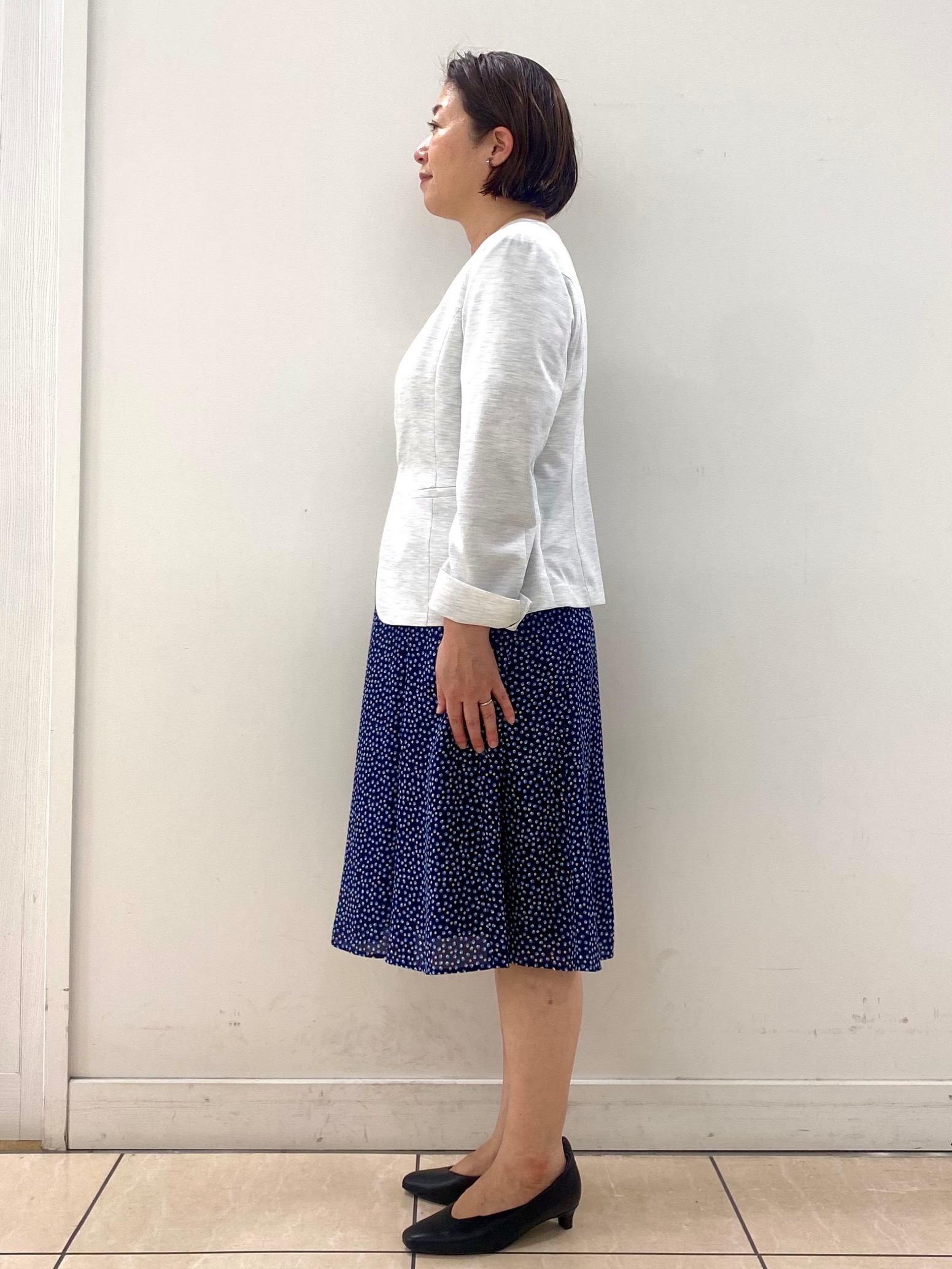 ksmさんの「Reflect｜【SS-4Lサイズ／UVカット／接触冷感】匠ジャケット／ノーカラー」を使ったコーディネート