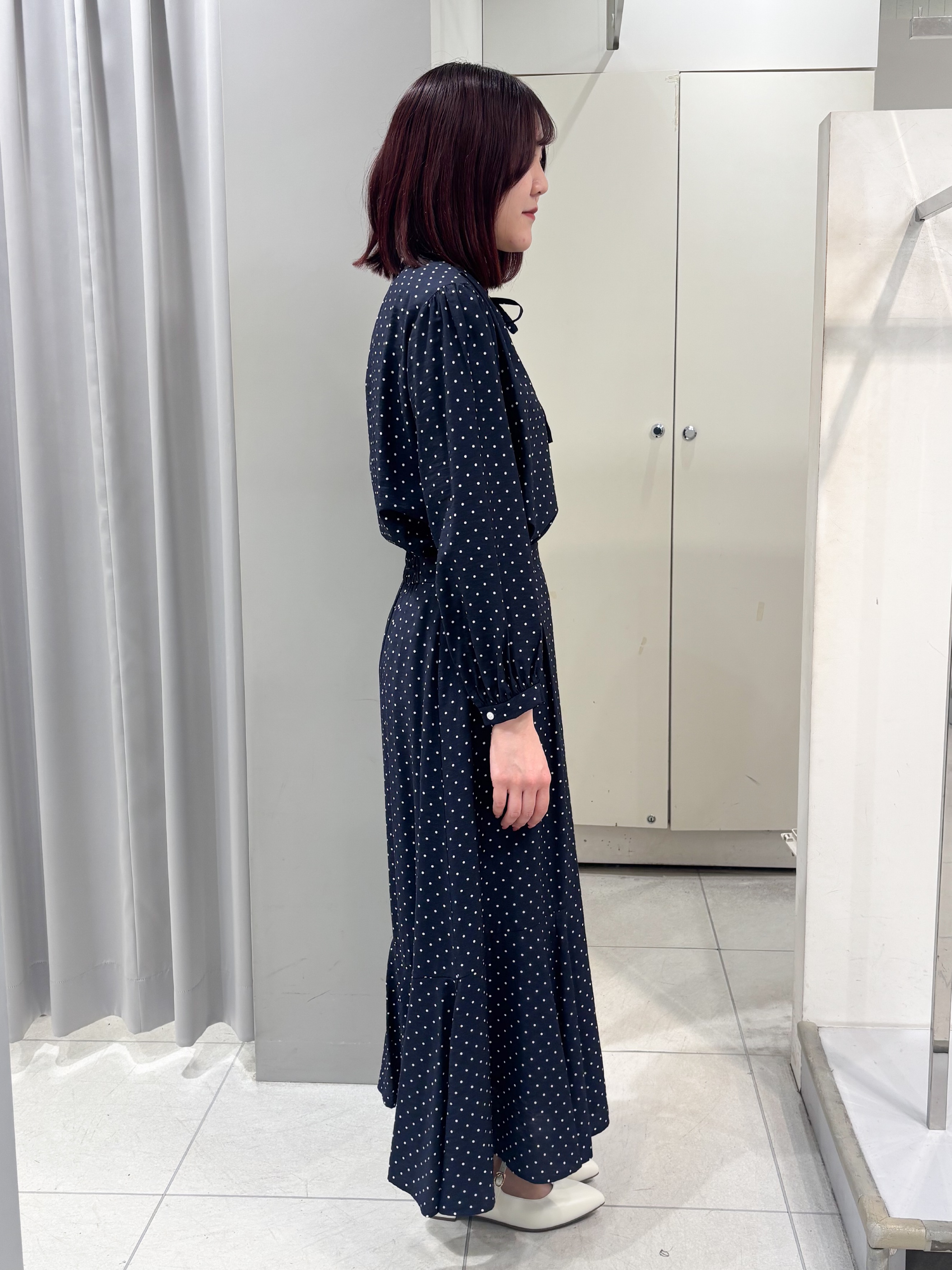 yuiさんの「Reflect｜【セットアップ可】ドット柄ワッシャーブラウス」を使ったコーディネート