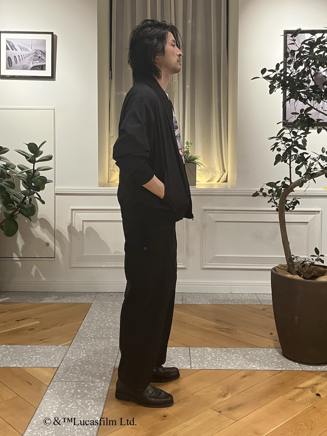 junyaさんの「DRESSTERIOR｜【干場義雅&times;K－3B&times;DRESSTERIOR】ブラックMA－1」を使ったコーディネート