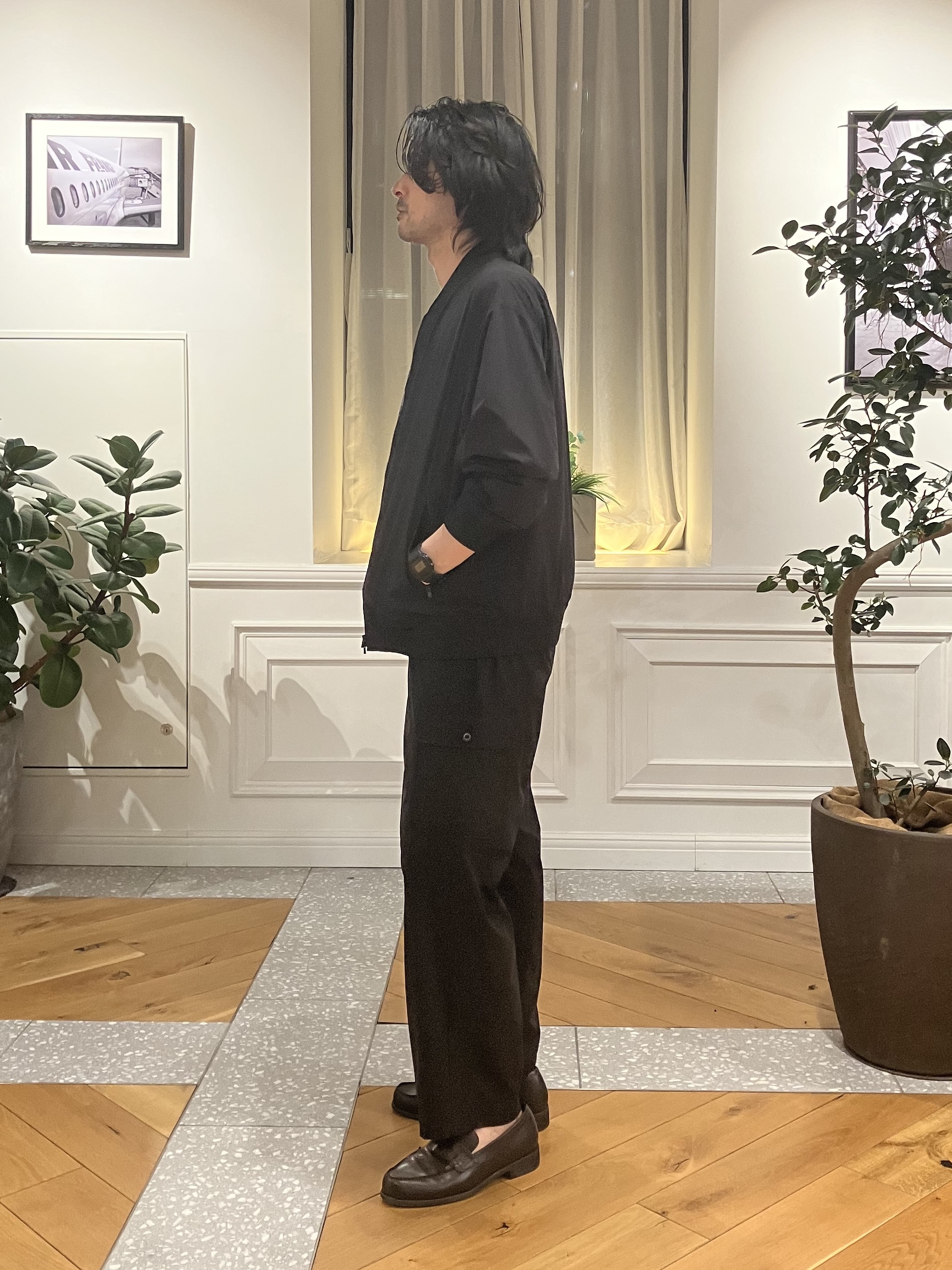 junyaさんの「DRESSTERIOR｜【干場義雅&times;K－3B&times;DRESSTERIOR】ブラックMA－1」を使ったコーディネート