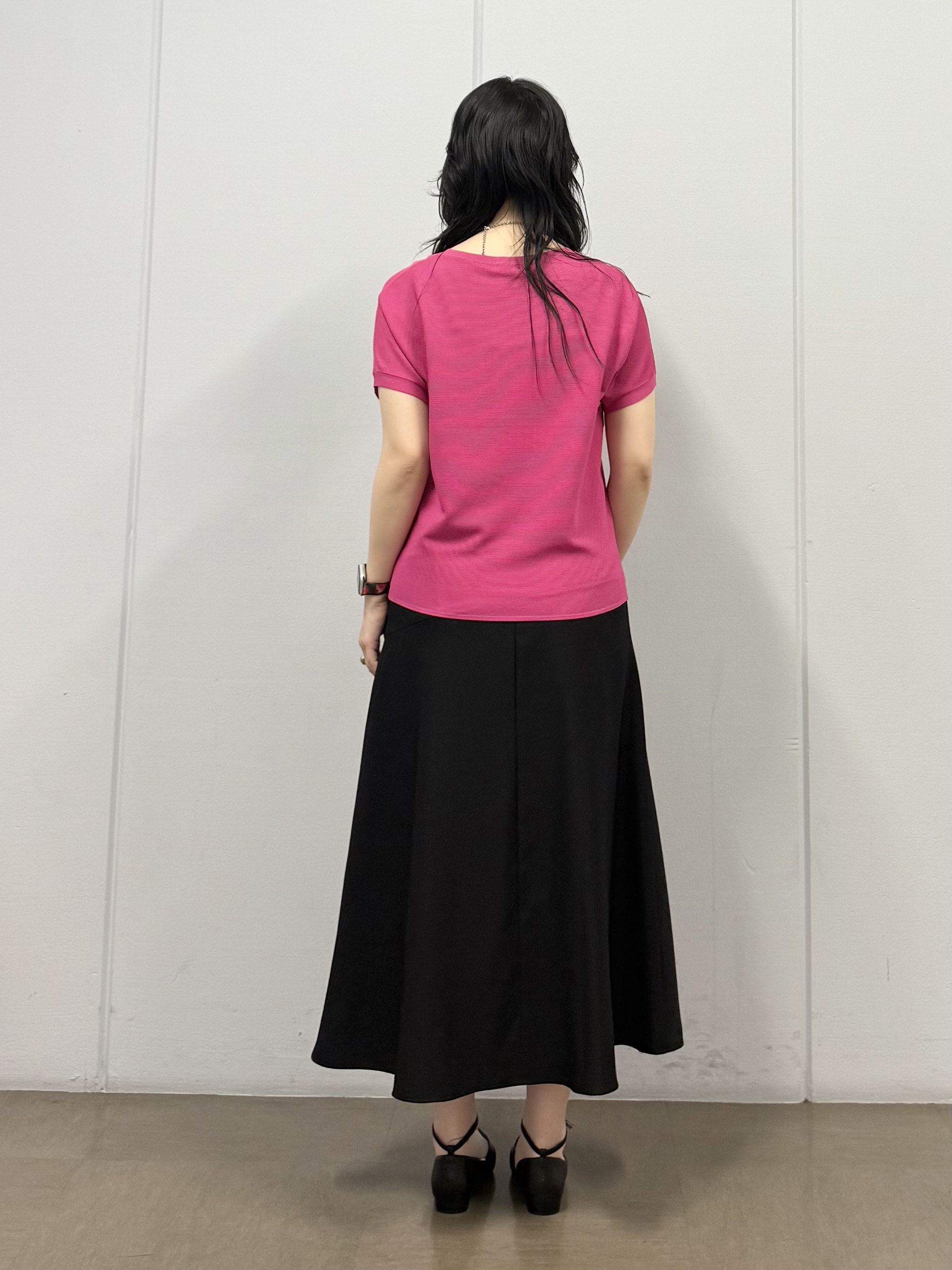 mizukiさんの「INDIVI｜【洗える／メッシュ素材／SETUP可能】半袖シアージャケット」を使ったコーディネート