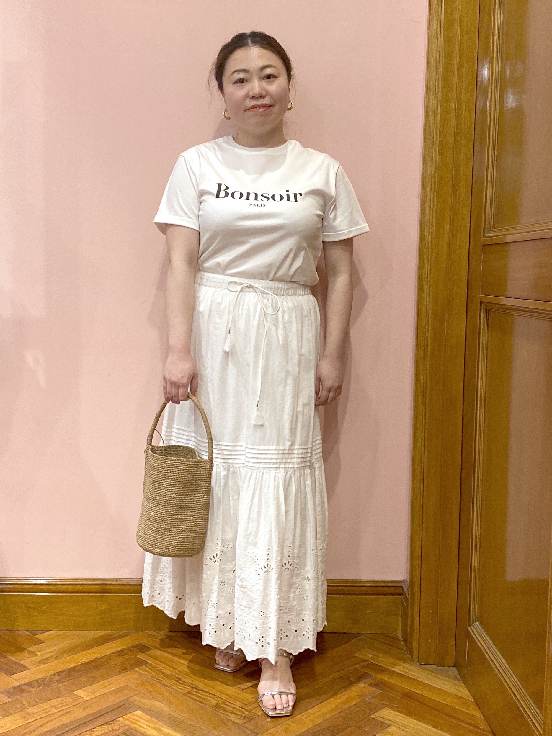 Ayano.Kさんの「DRESSTERIOR｜【UVカット/ウォッシャブル】クールタッチ ニットカーディガン」を使ったコーディネート