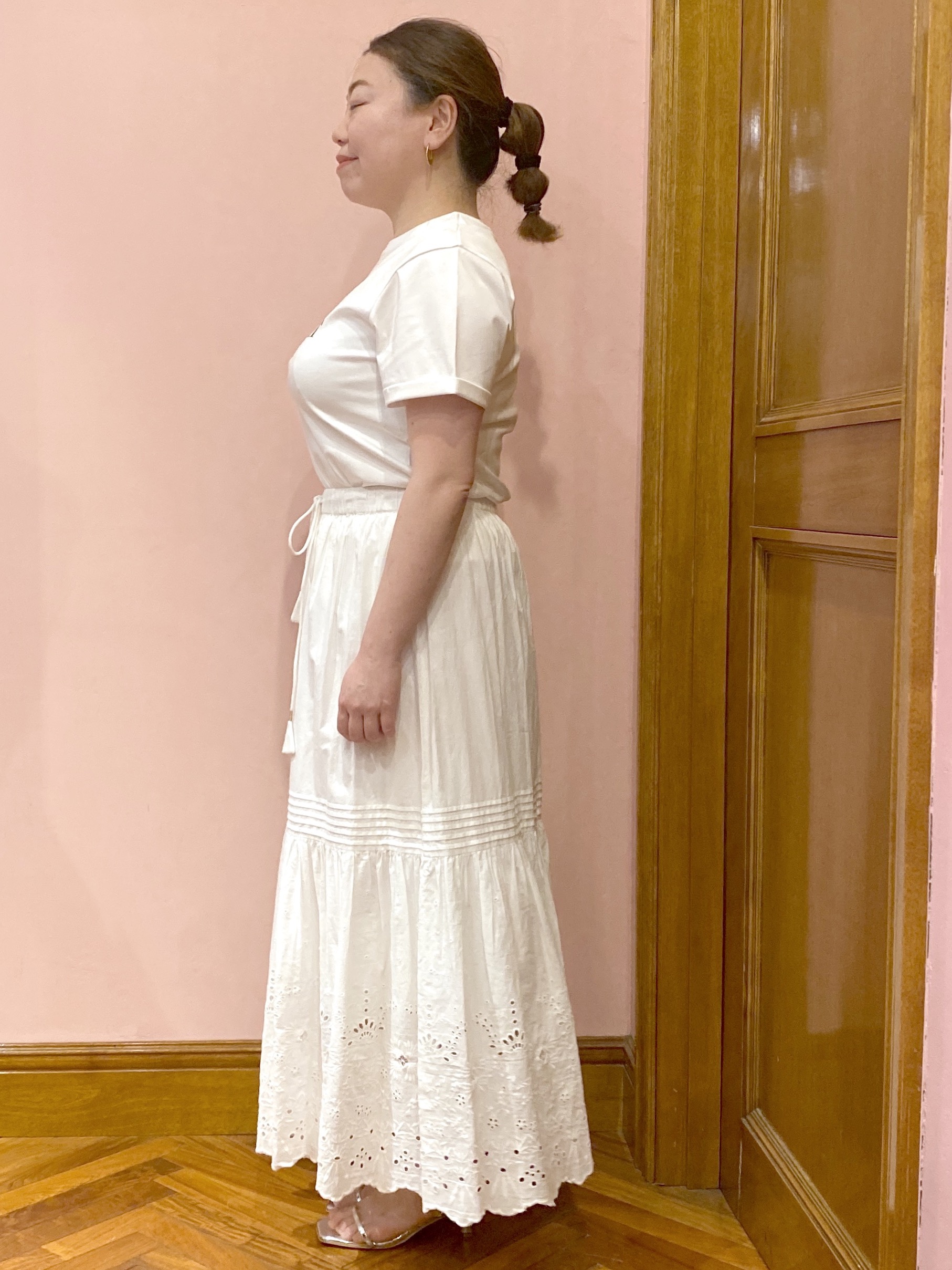 Ayano.Kさんの「DRESSTERIOR｜【UVカット/ウォッシャブル】クールタッチ ニットカーディガン」を使ったコーディネート