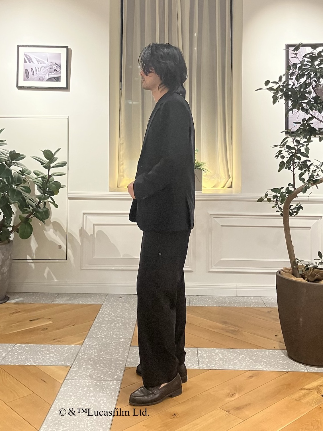 junyaさんの「DRESSTERIOR｜【セットアップ可/接触冷感/UVカット/ウォッシャブル】AIRTOOL クールストレッチジャケット」を使ったコーディネート
