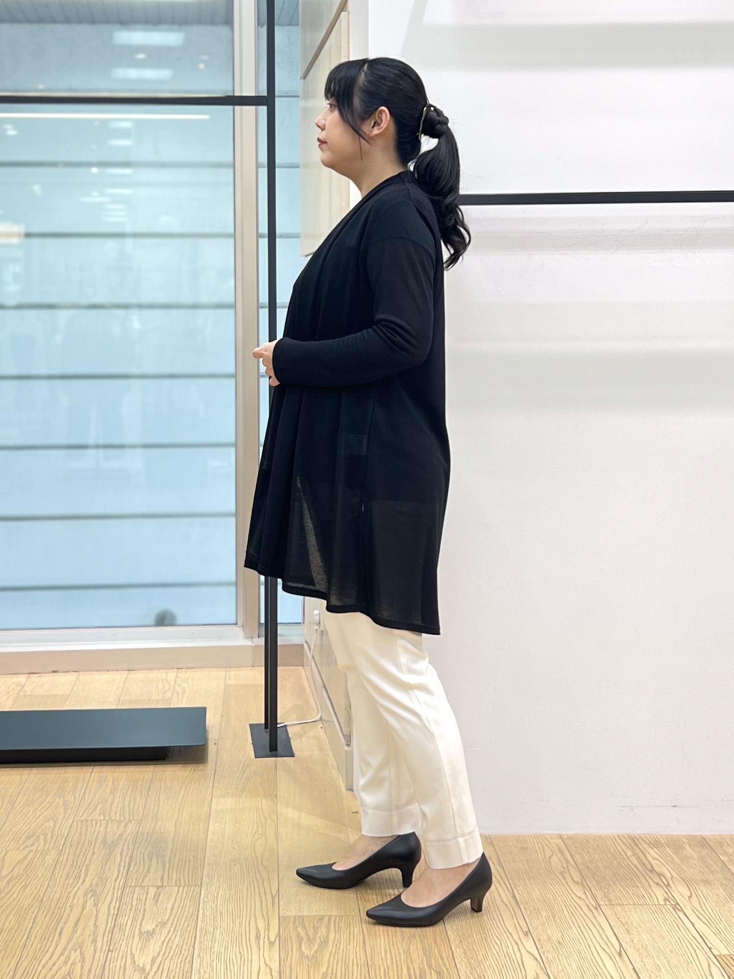 shimaさんの「INDIVI｜【洗える／多機能／SETUP可】着る日傘ダブルジャケット」を使ったコーディネート