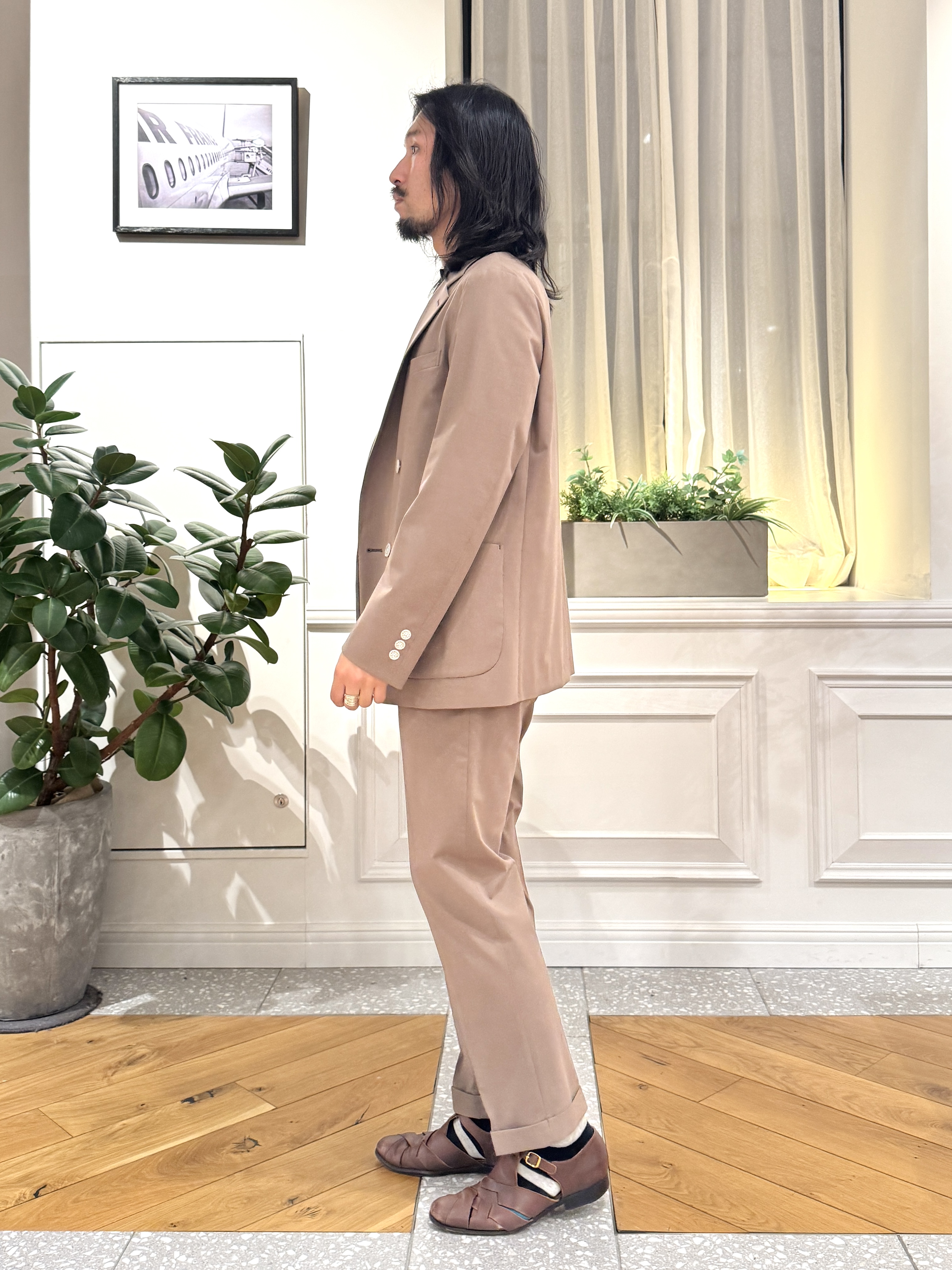 kawarataniさんの「DRESSTERIOR｜【セットアップ可】クールタッチ クイックドライ イージージャケット」を使ったコーディネート