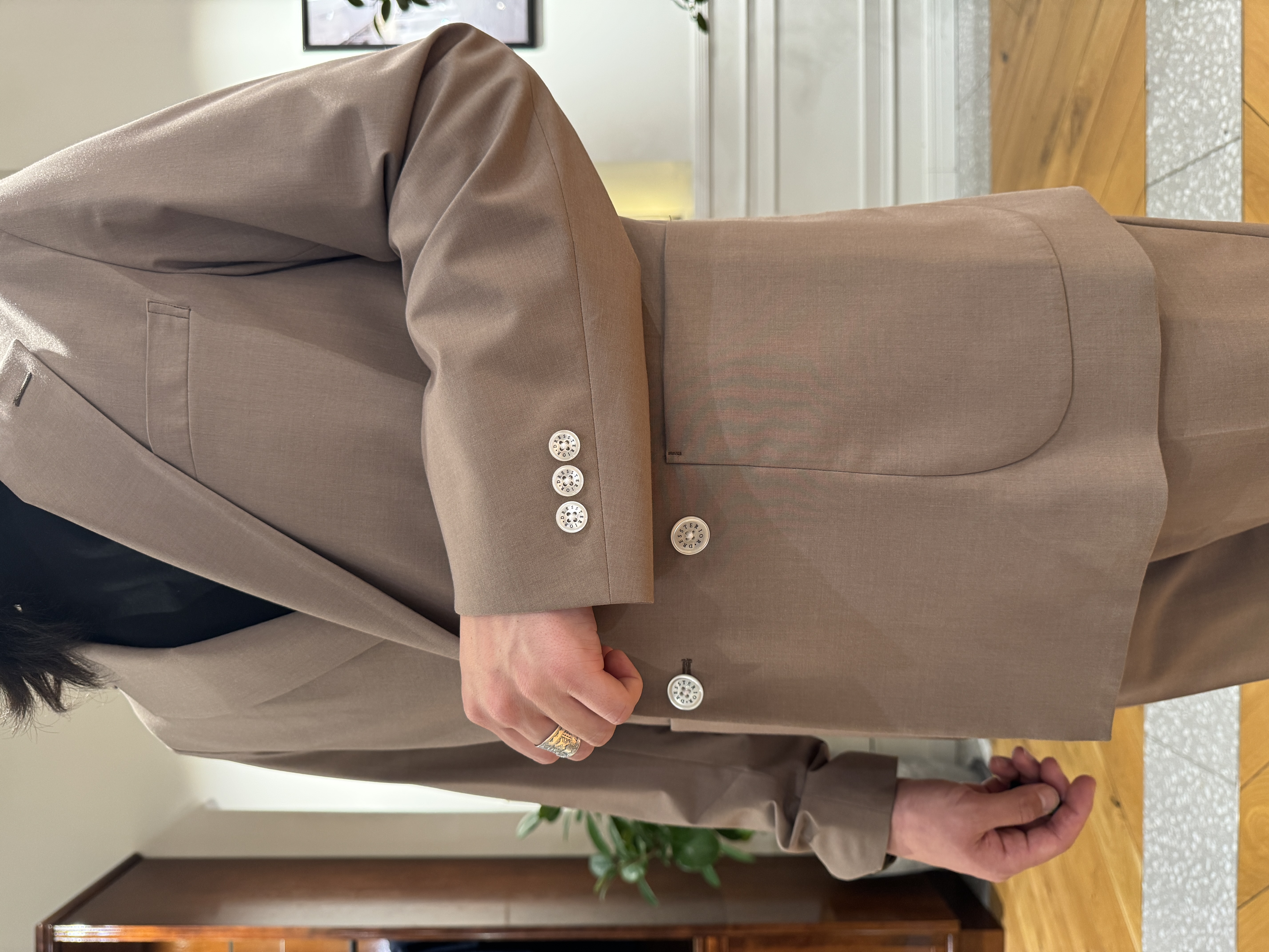 kawarataniさんの「DRESSTERIOR｜【セットアップ可】クールタッチ クイックドライ イージージャケット」を使ったコーディネート
