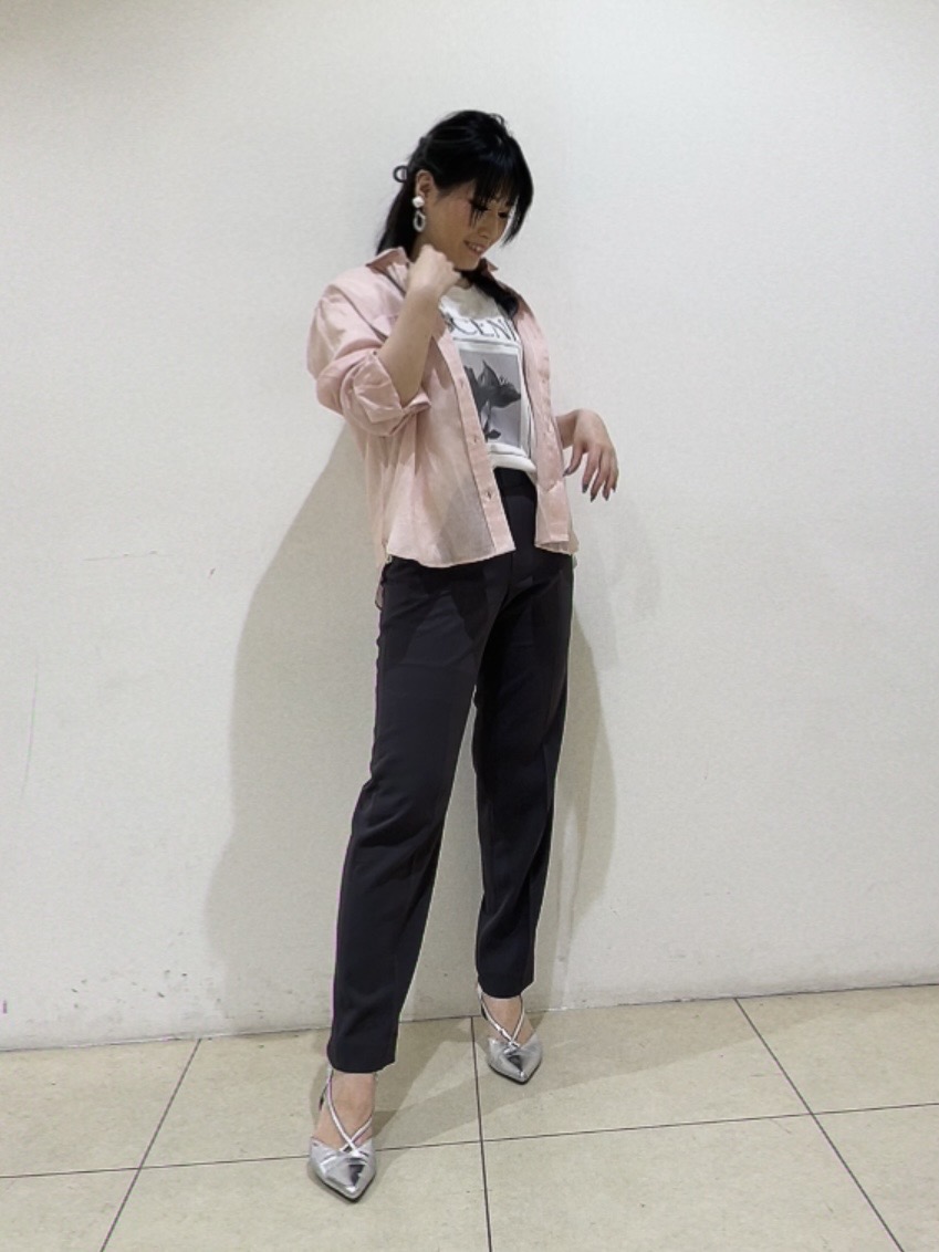watanabeさんの「UNTITLED｜【古畑星夏さん着用/接触冷感】ドライタッチシャツ」を使ったコーディネート