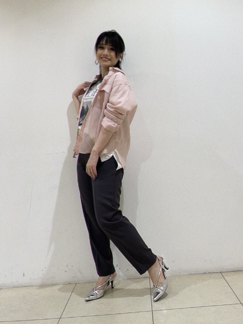 watanabeさんの「UNTITLED｜【古畑星夏さん着用/接触冷感】ドライタッチシャツ」を使ったコーディネート