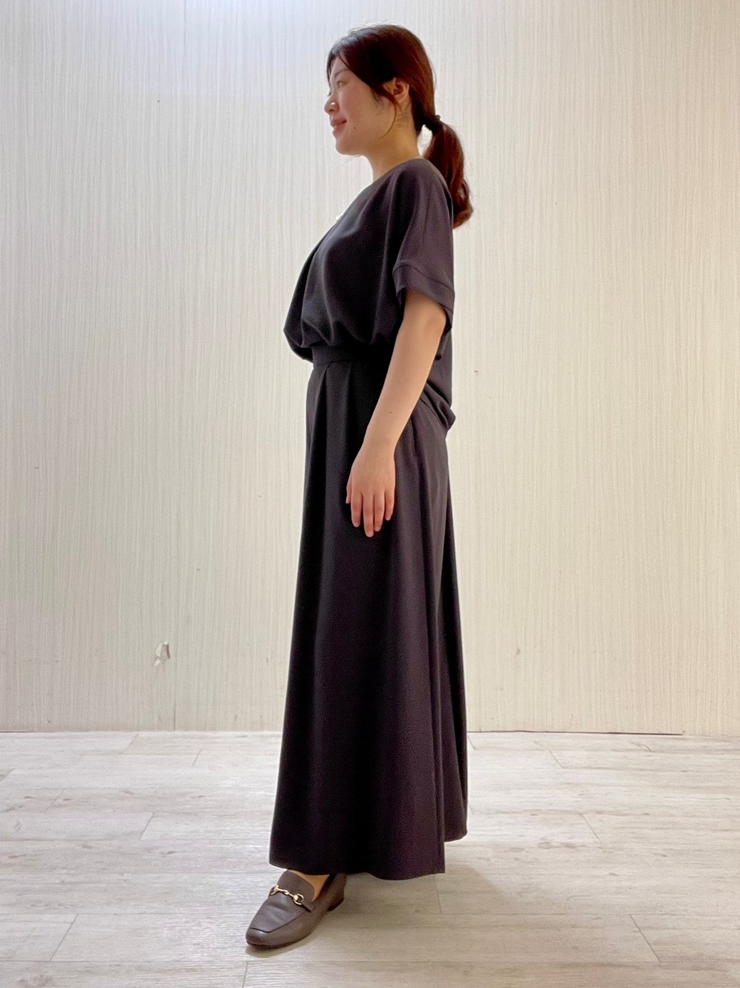 Mさんの「UNTITLED｜【セットアップ可/UVカット/前後2WAY】リラクシーフレンチスリーブブラウス」を使ったコーディネート