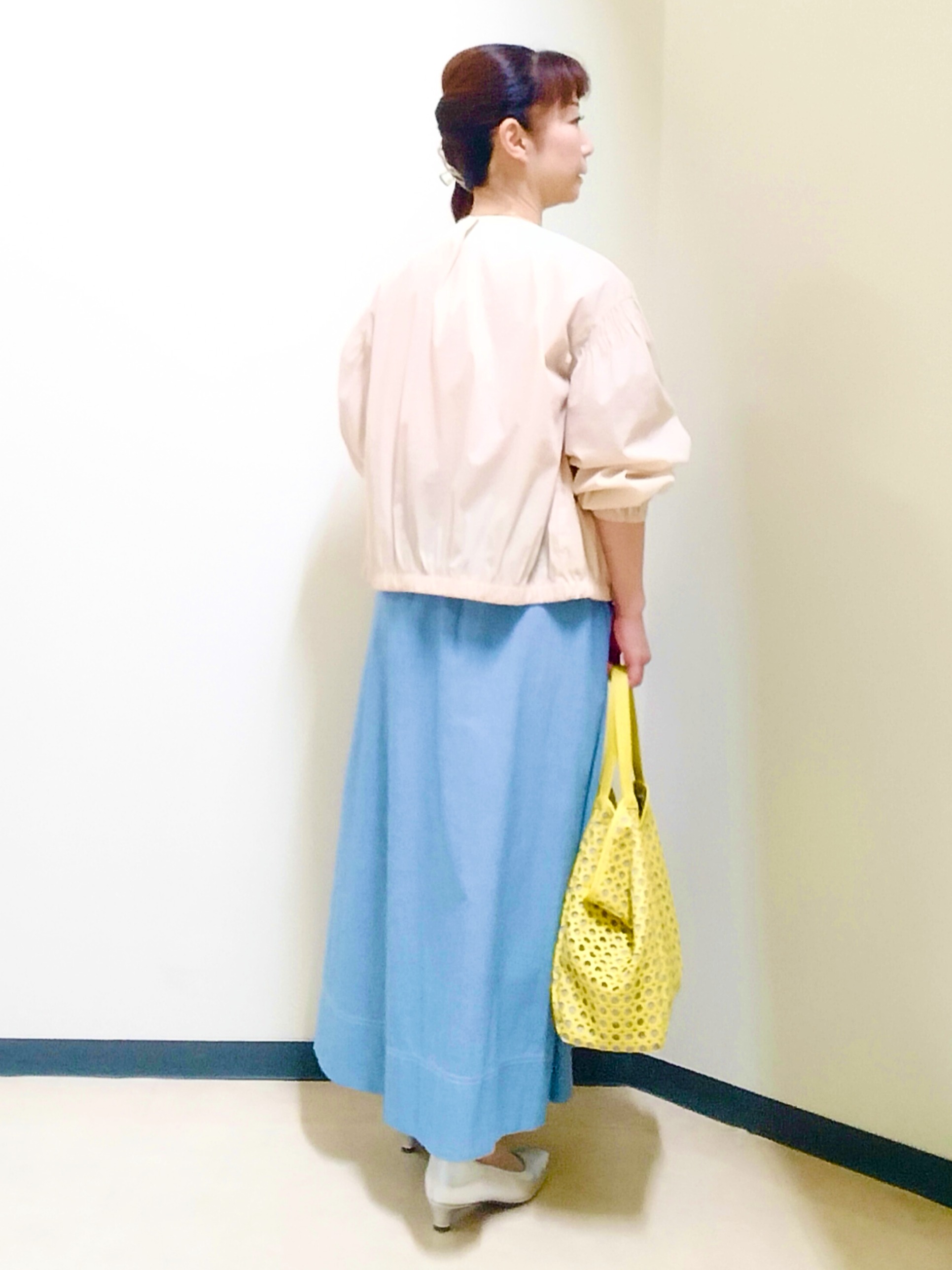 花さんの「Reflect｜フロントファスナーシアーブルゾン」を使ったコーディネート