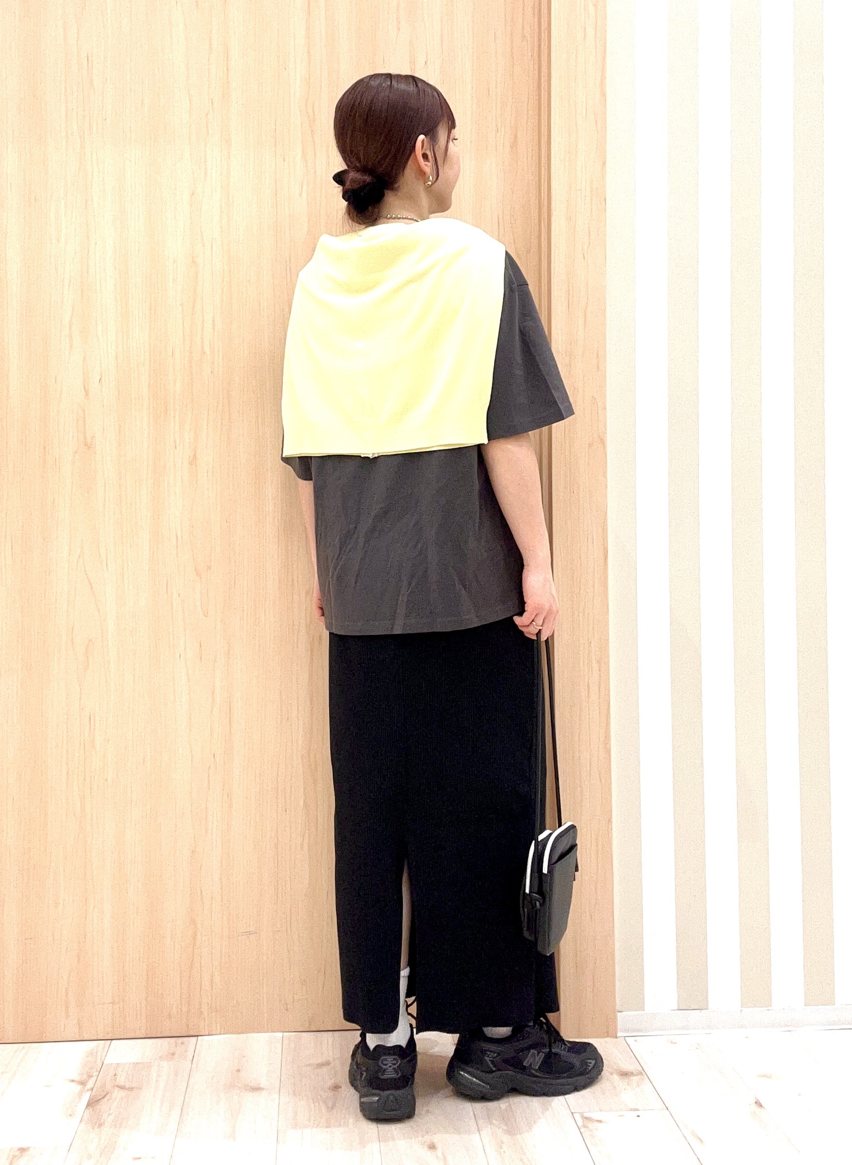 ririさんの「SHOO･LA･RUE｜【綿100%/S-LL/プチプラ】ゆるシルエット シンプルTシャツ」を使ったコーディネート