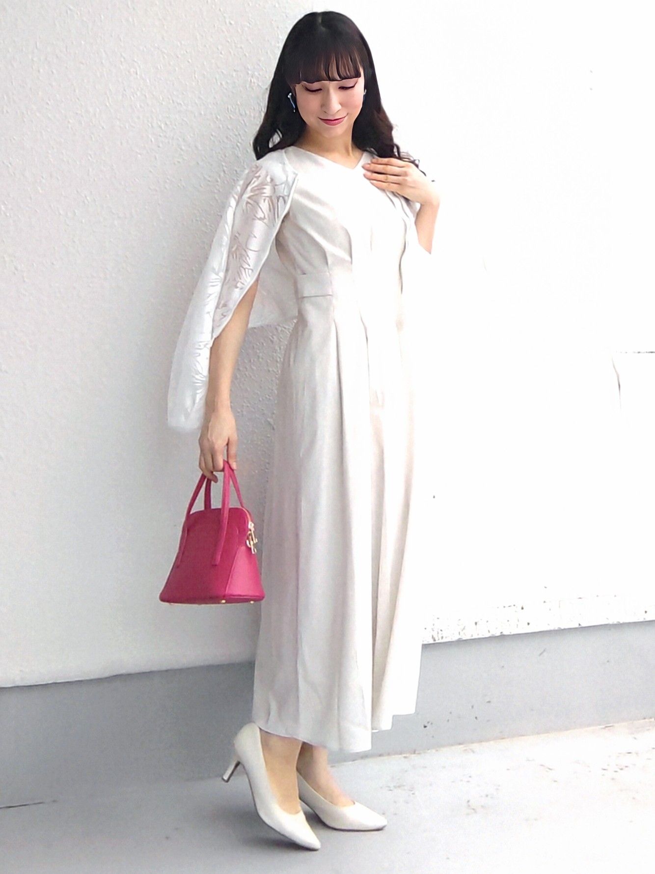 keinaさんの「SunaUna｜【手洗い可／日本製】ノースリーブフレアワンピース」を使ったコーディネート