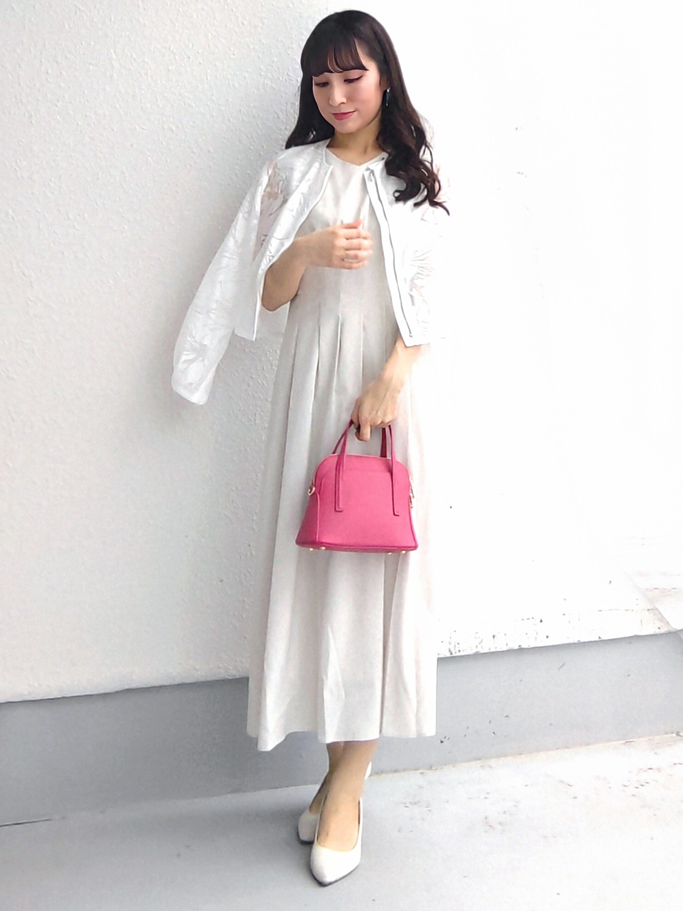 keinaさんの「SunaUna｜【手洗い可／日本製】ノースリーブフレアワンピース」を使ったコーディネート