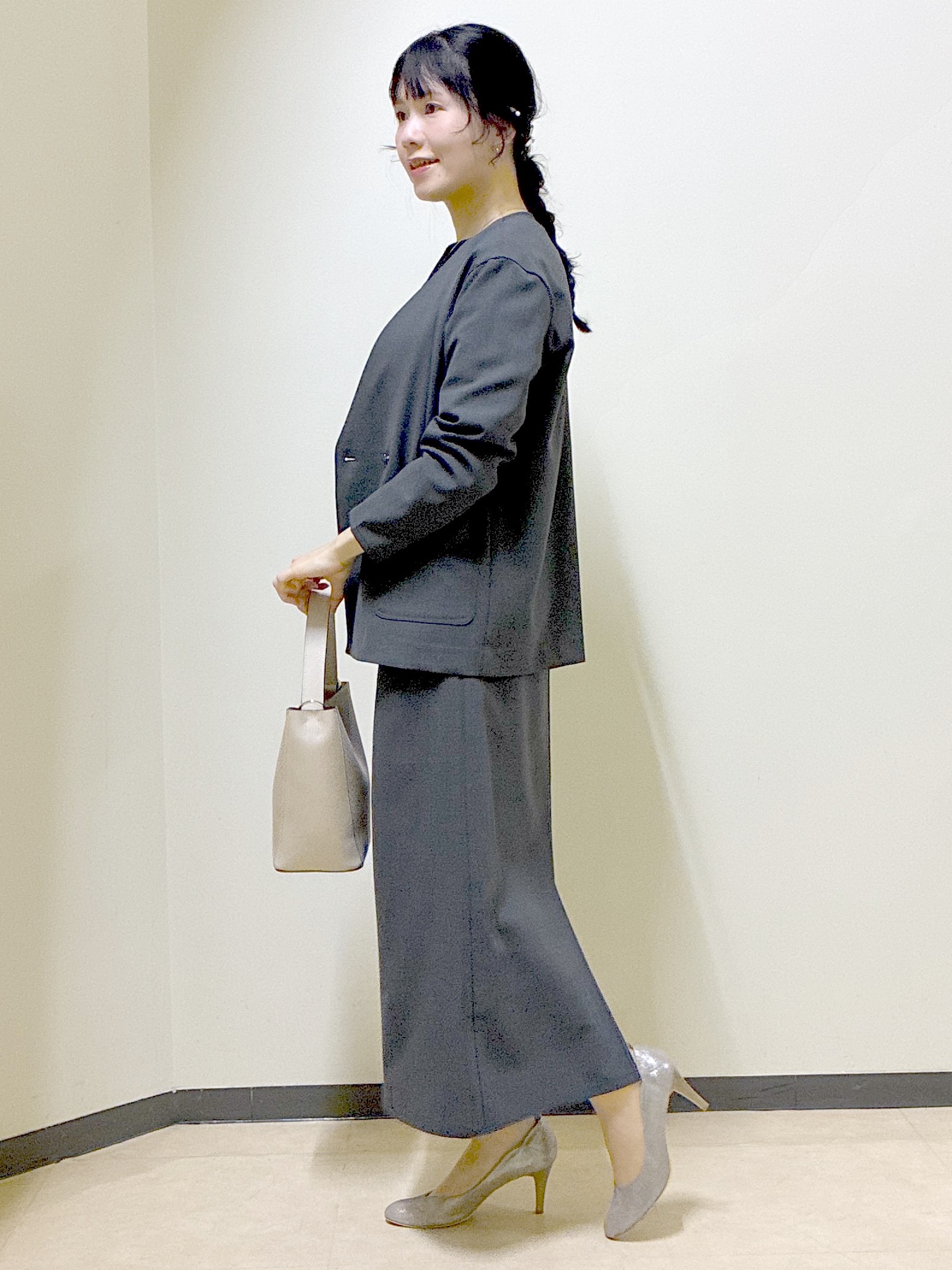  beni_gingerさんの「Reflect｜【単品使い◎】ジャケット＋ナロースカートセット」を使ったコーディネート