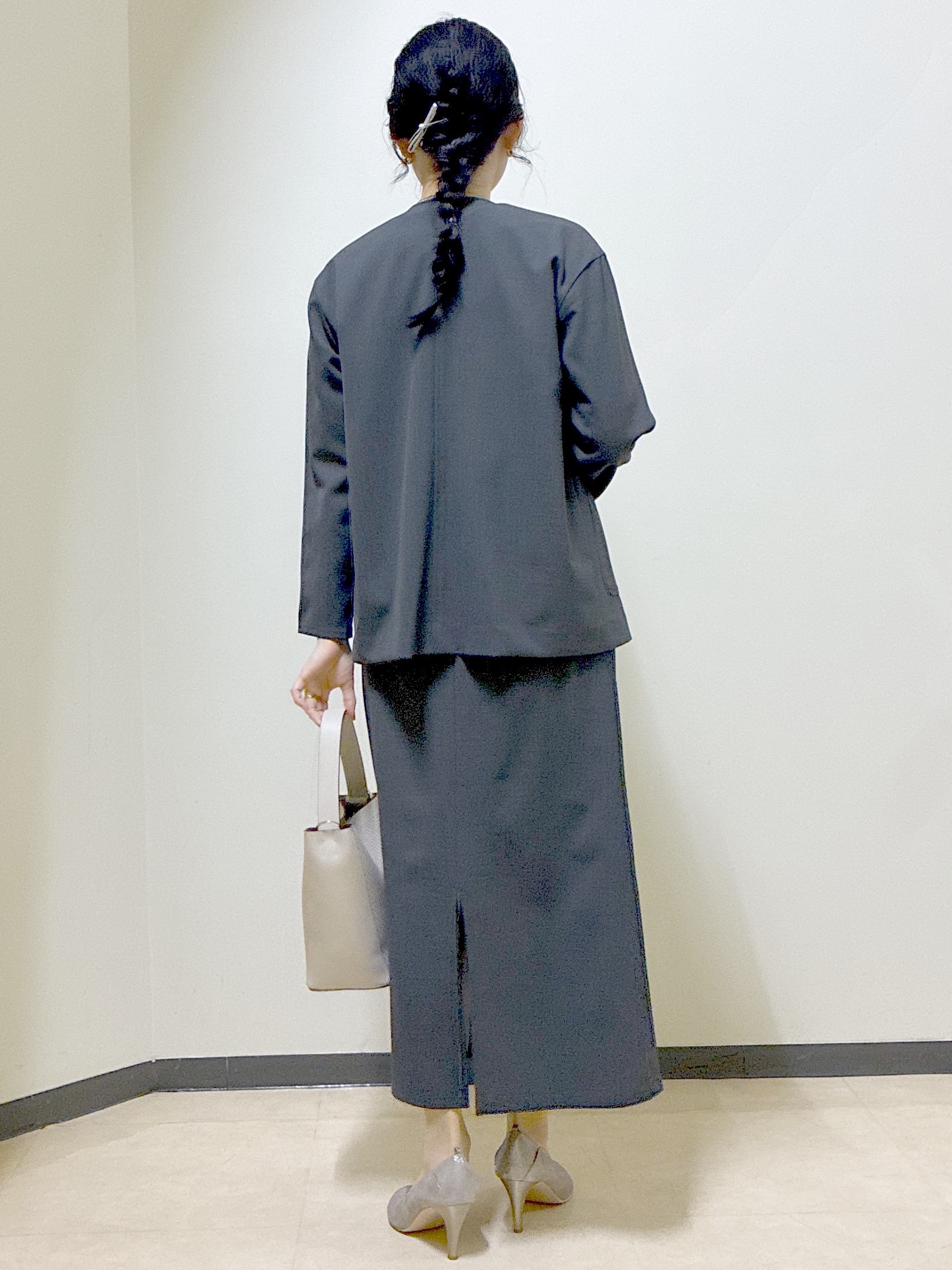  beni_gingerさんの「Reflect｜【単品使い◎】ジャケット＋ナロースカートセット」を使ったコーディネート