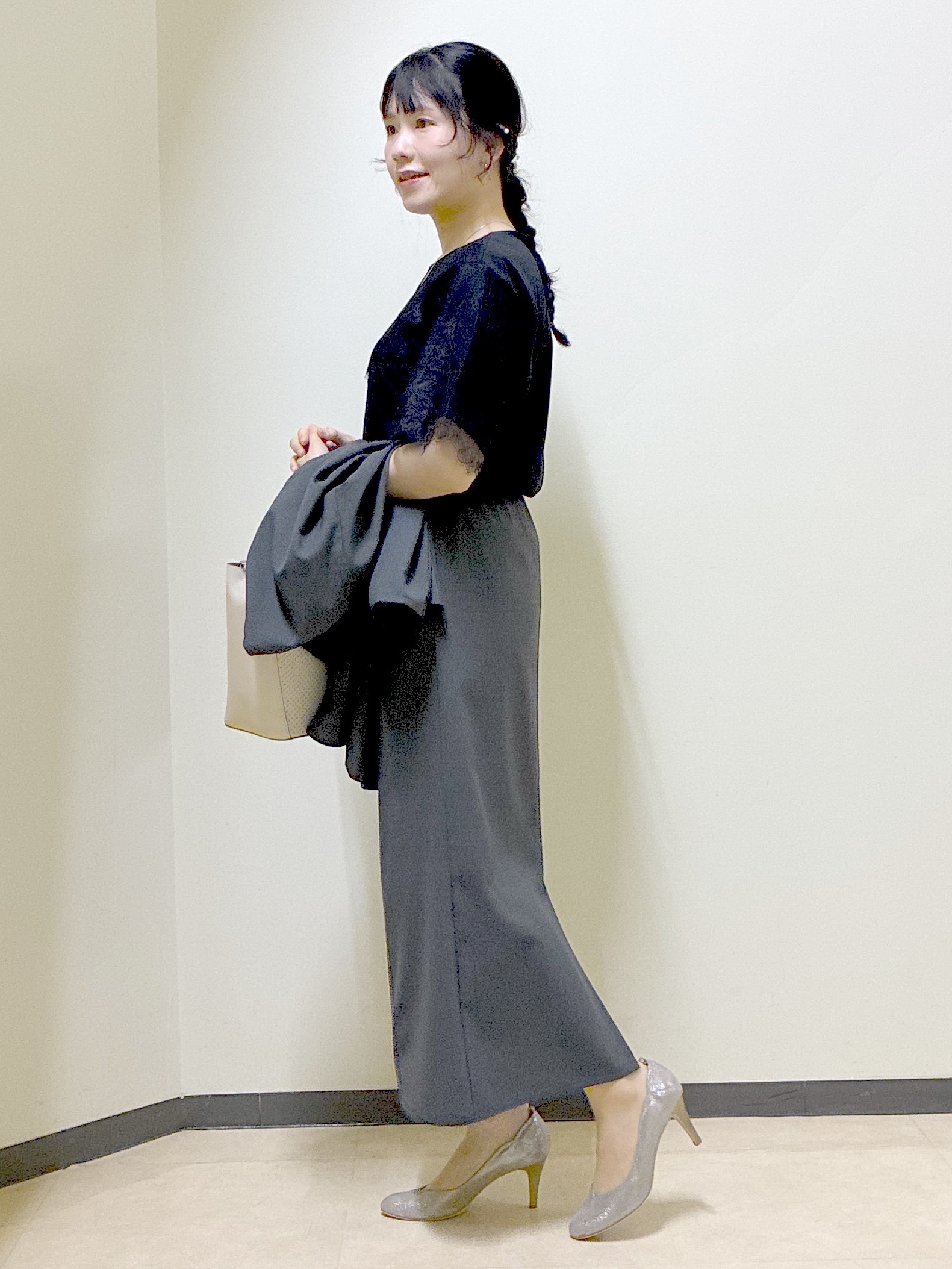  beni_gingerさんの「Reflect｜【単品使い◎】ジャケット＋ナロースカートセット」を使ったコーディネート