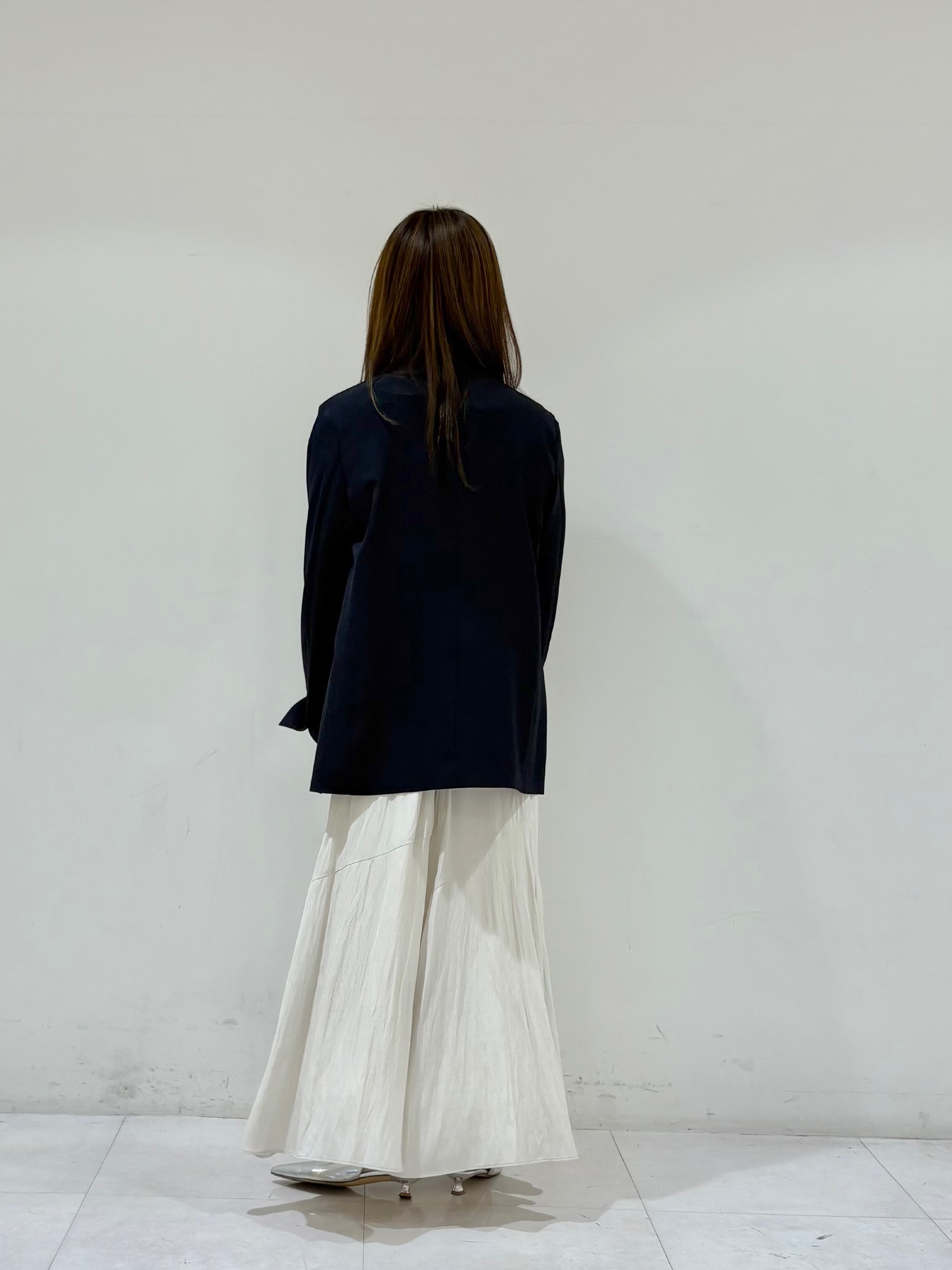 kyokaさんの「UNTITLED｜【洗える/ストレッチ性】ダブルブレストジャケット」を使ったコーディネート