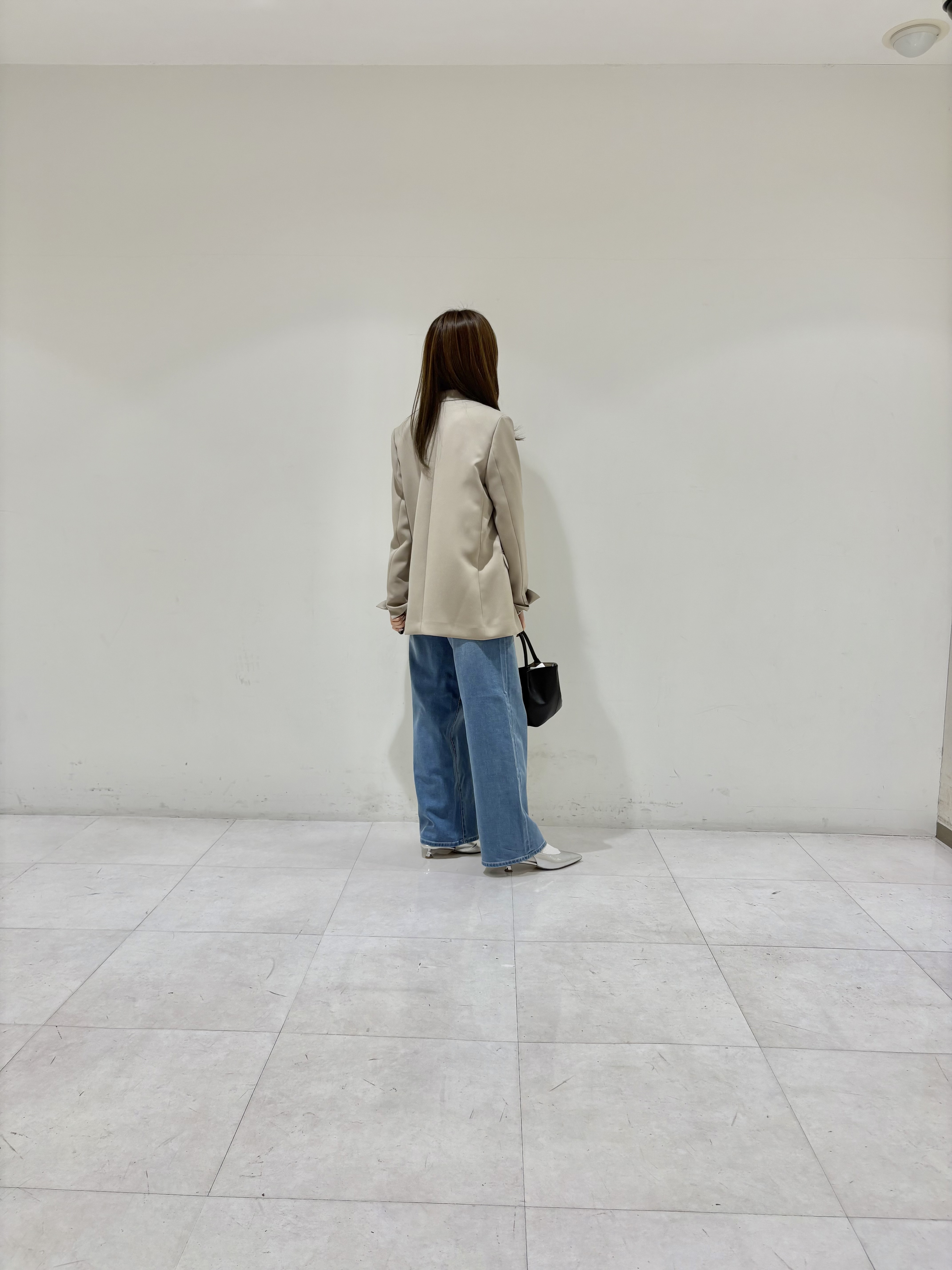kyokaさんの「UNTITLED｜【洗える/ストレッチ性】ダブルブレストジャケット」を使ったコーディネート