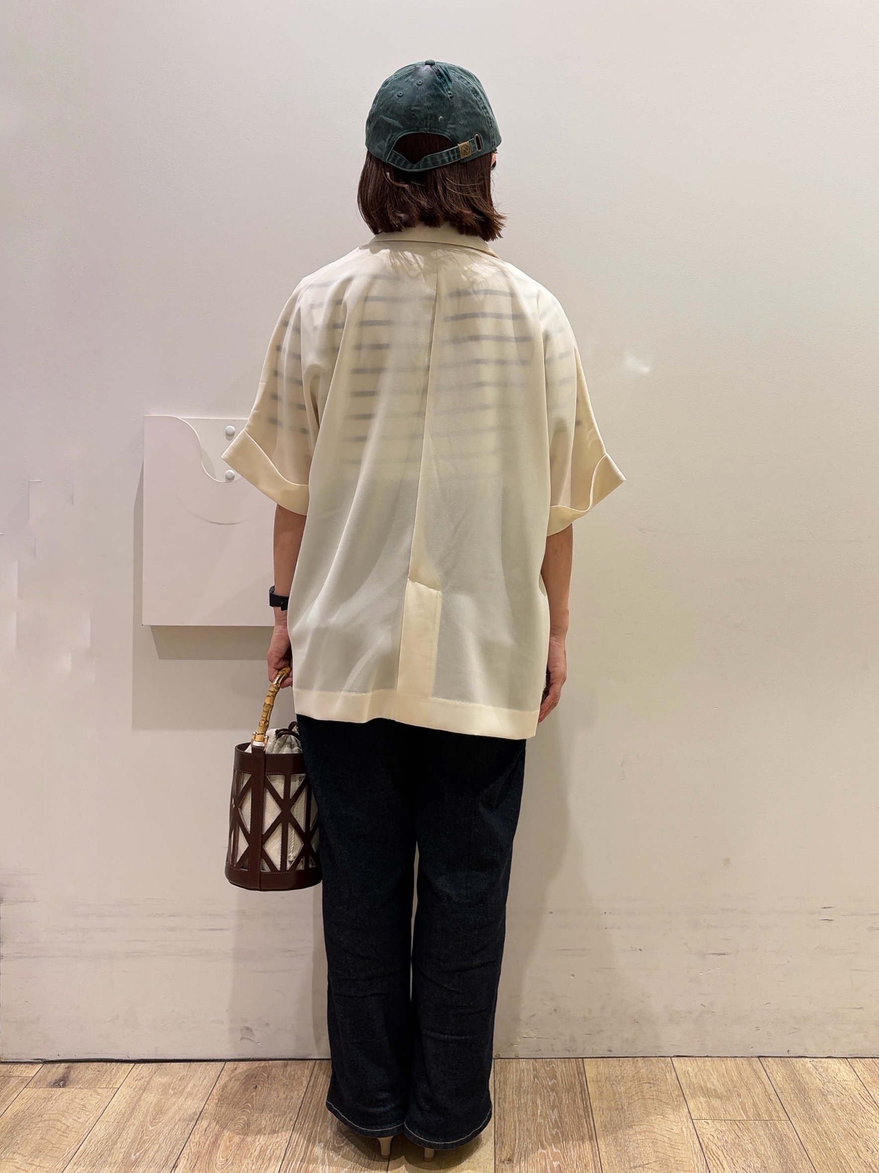 YUKOさんの「index｜ストレッチバギーデニム【洗濯機洗い可】《SS～LL》」を使ったコーディネート