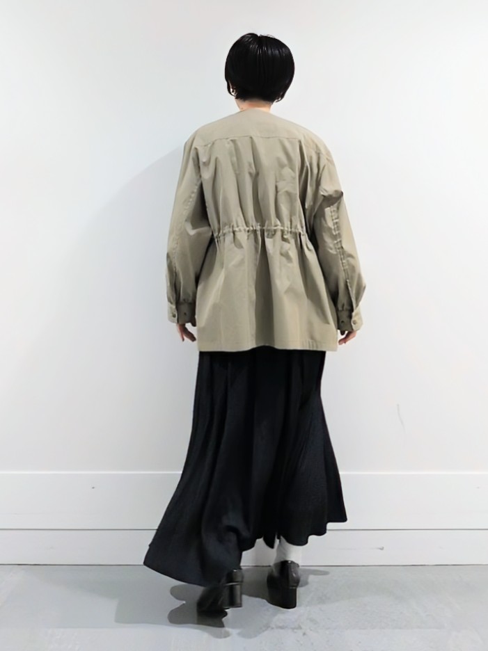 ミズタさんの「UNTITLED｜【はっ水】ライトコットンミリタリーコート」を使ったコーディネート