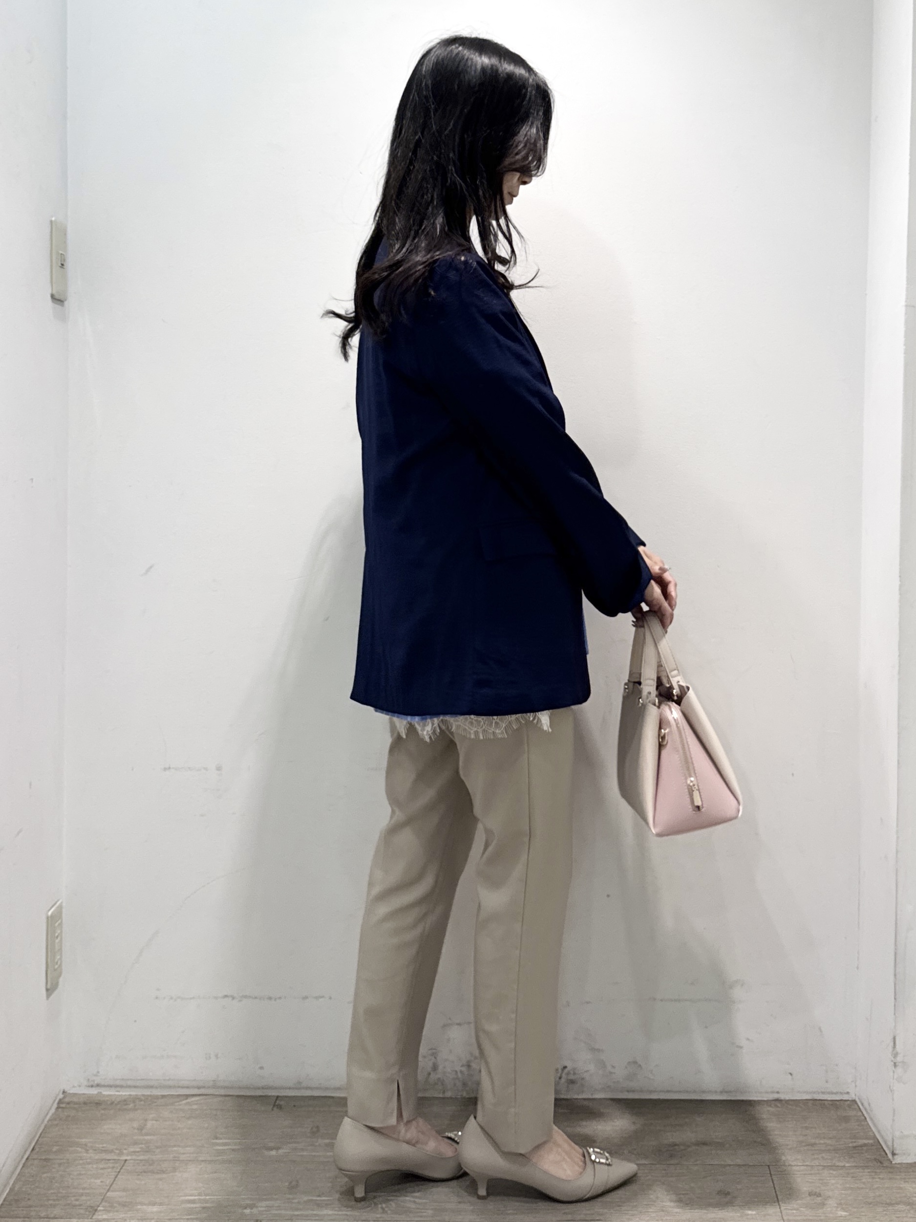 yuicciさんの「OPAQUE.CLIP｜シングルテーラードジャケット【洗える／裏地なし】」を使ったコーディネート