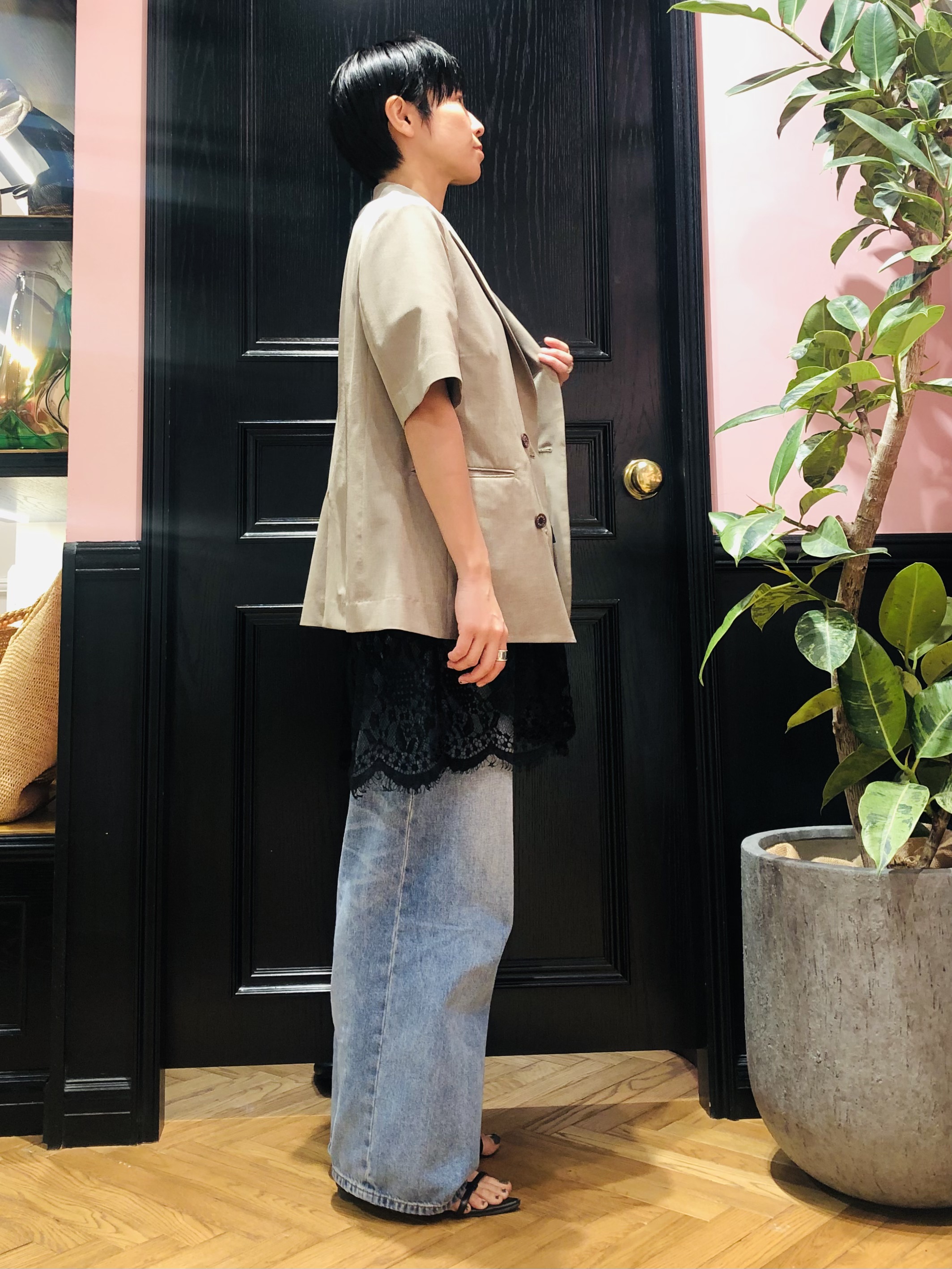 OGATAさんの「DRESSTERIOR｜【otonaMUSE5月号掲載/セットアップ可】ウォッシャブルイージーサマージャケット」を使ったコーディネート