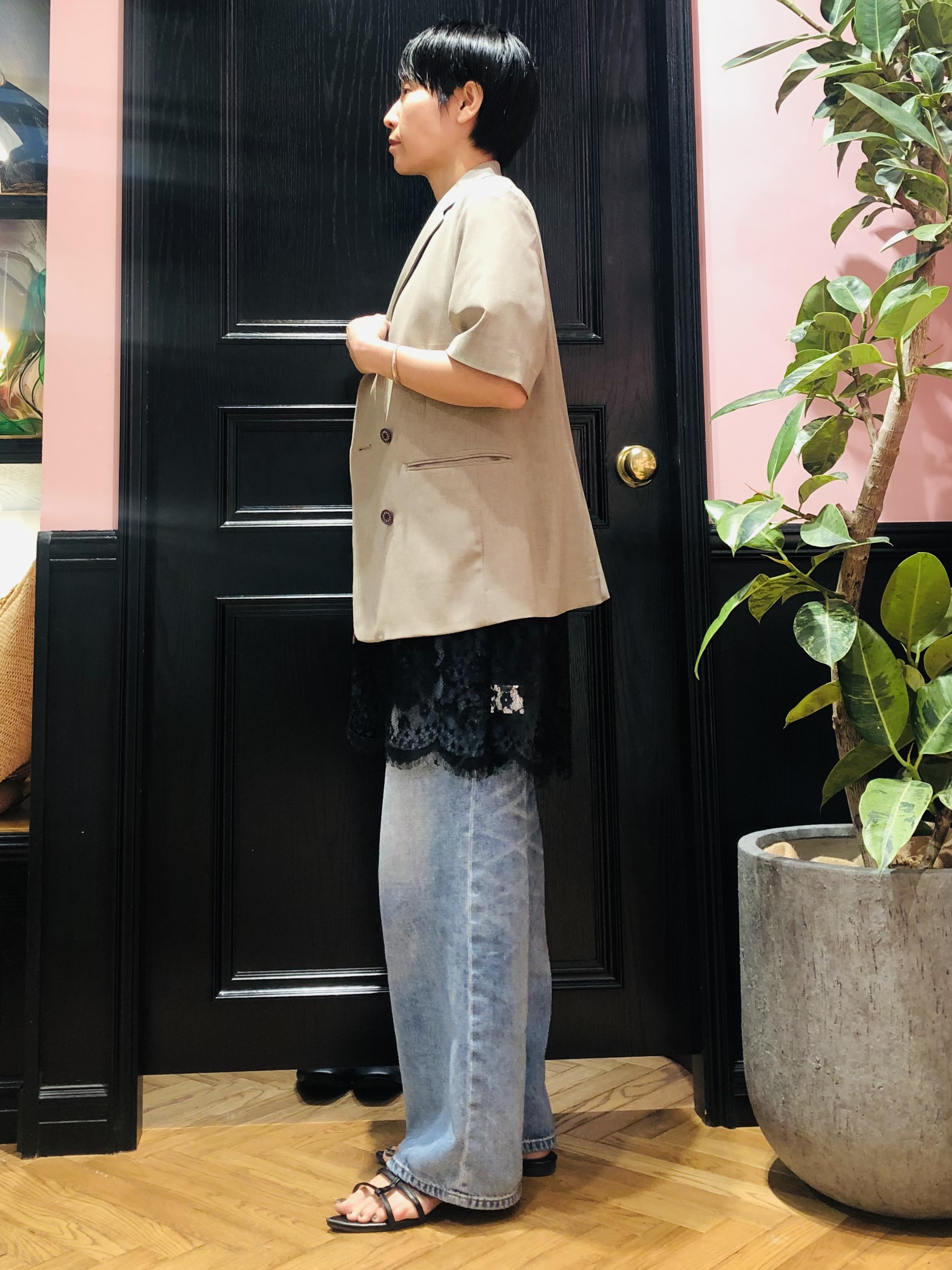 OGATAさんの「DRESSTERIOR｜【otonaMUSE5月号掲載/セットアップ可】ウォッシャブルイージーサマージャケット」を使ったコーディネート