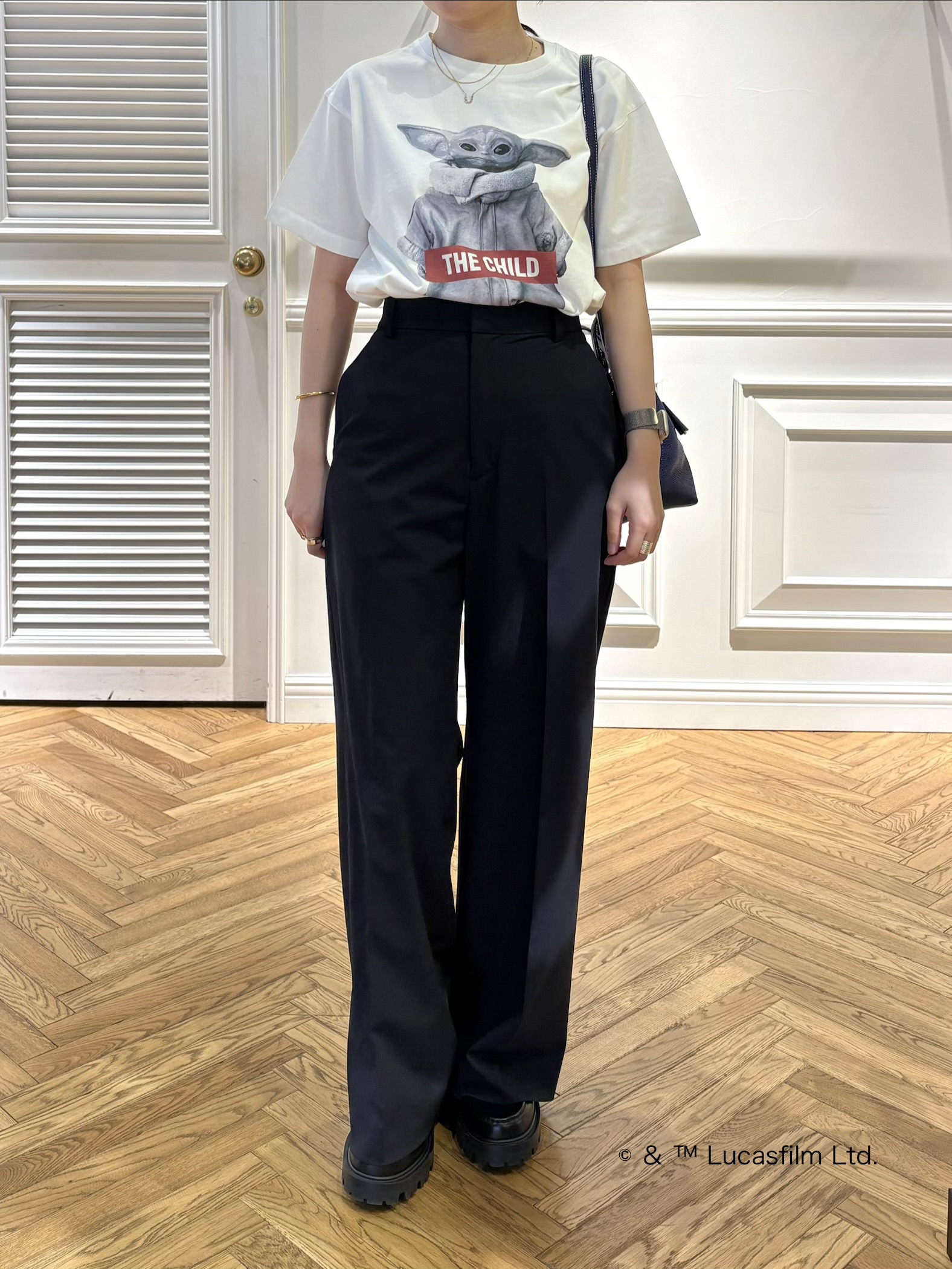 cocoさんの「DRESSTERIOR｜【接触冷感】STAR WARS ストリートTシャツ」を使ったコーディネート
