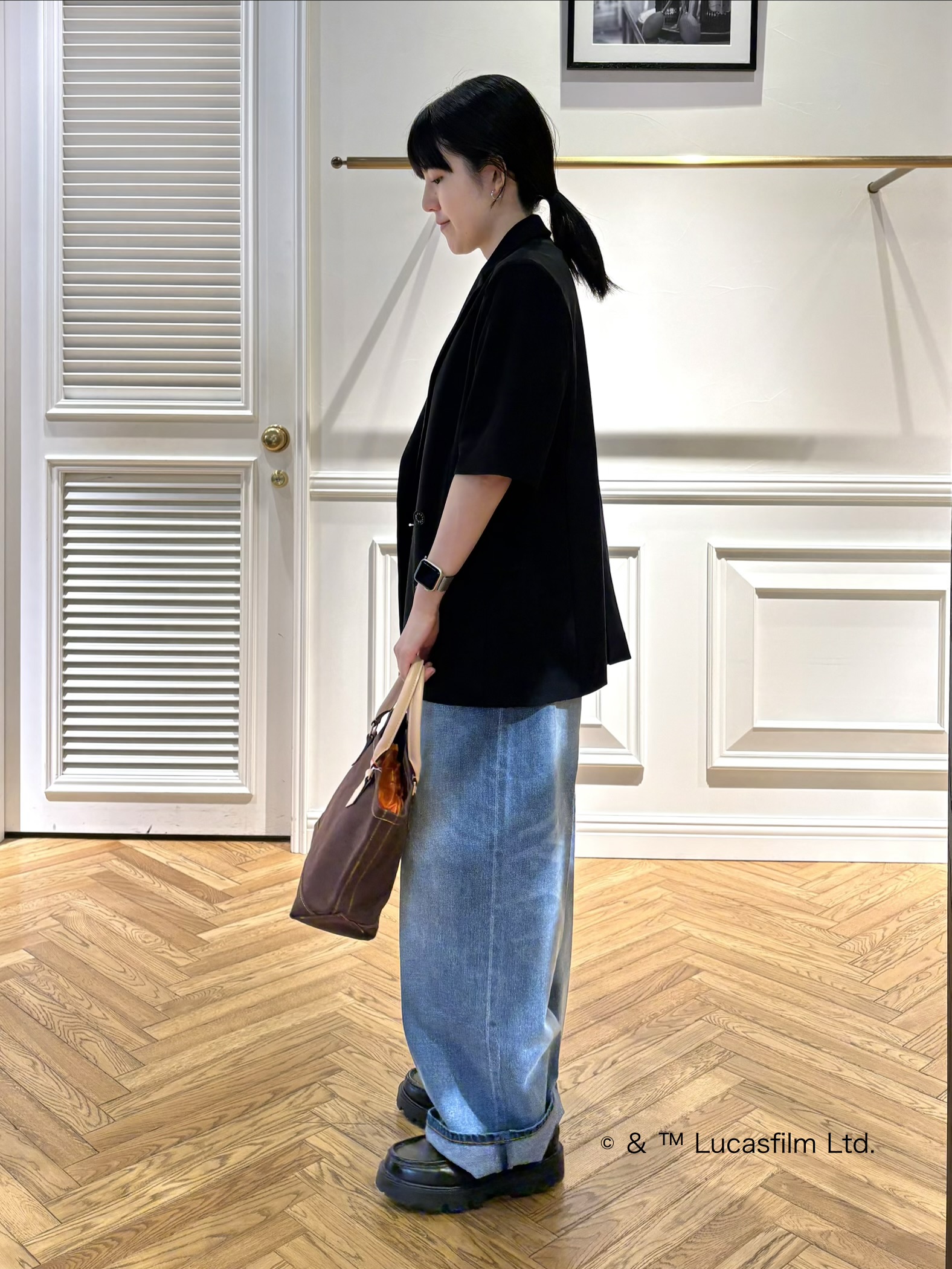 cocoさんの「DRESSTERIOR｜【接触冷感】STAR WARS ストリートTシャツ」を使ったコーディネート