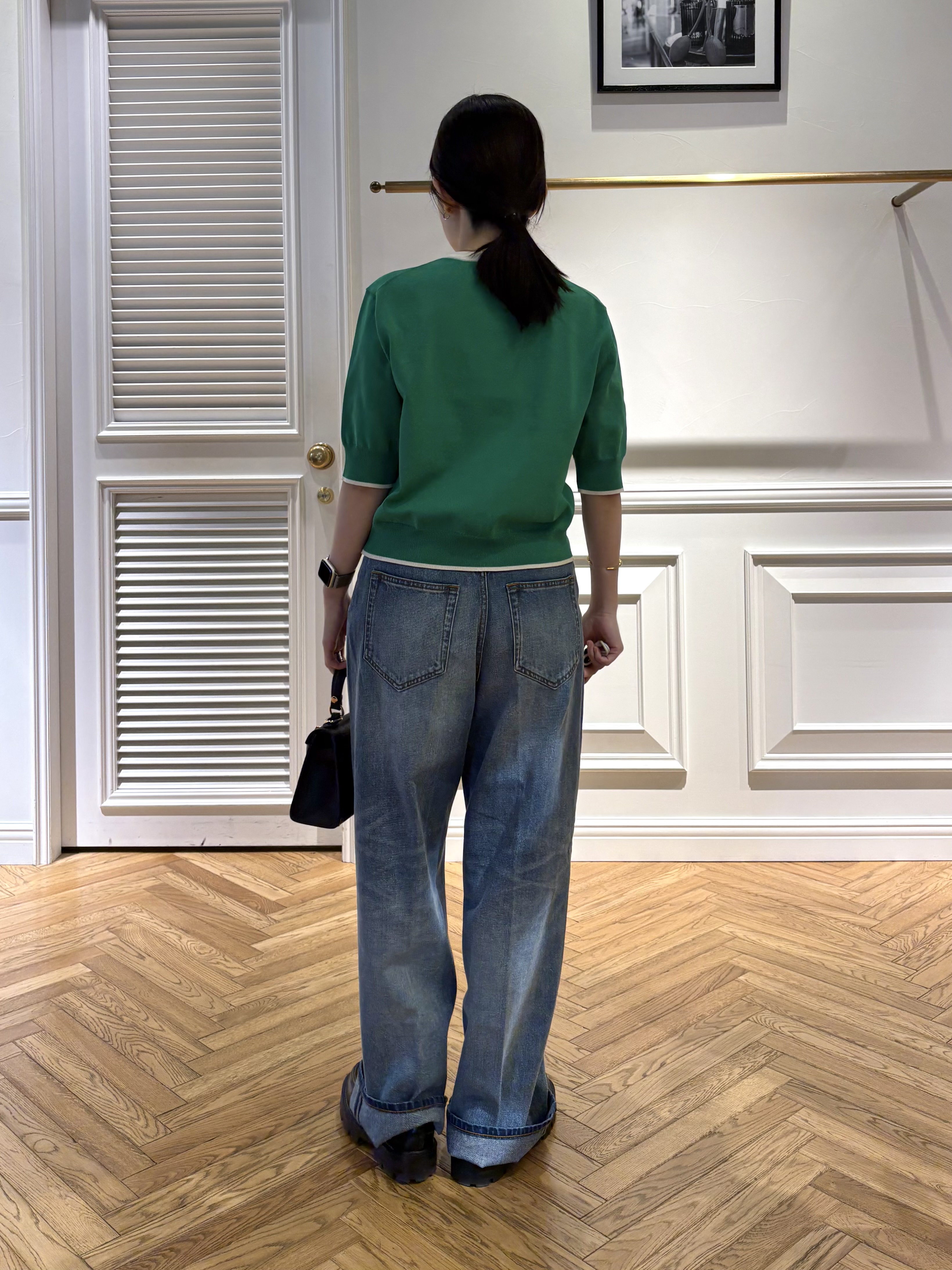 cocoさんの「DRESSTERIOR｜【otonaMUSE5月号掲載/UVカット/ウォッシャブル】クールタッチ コンビ カーディガン」を使ったコーディネート