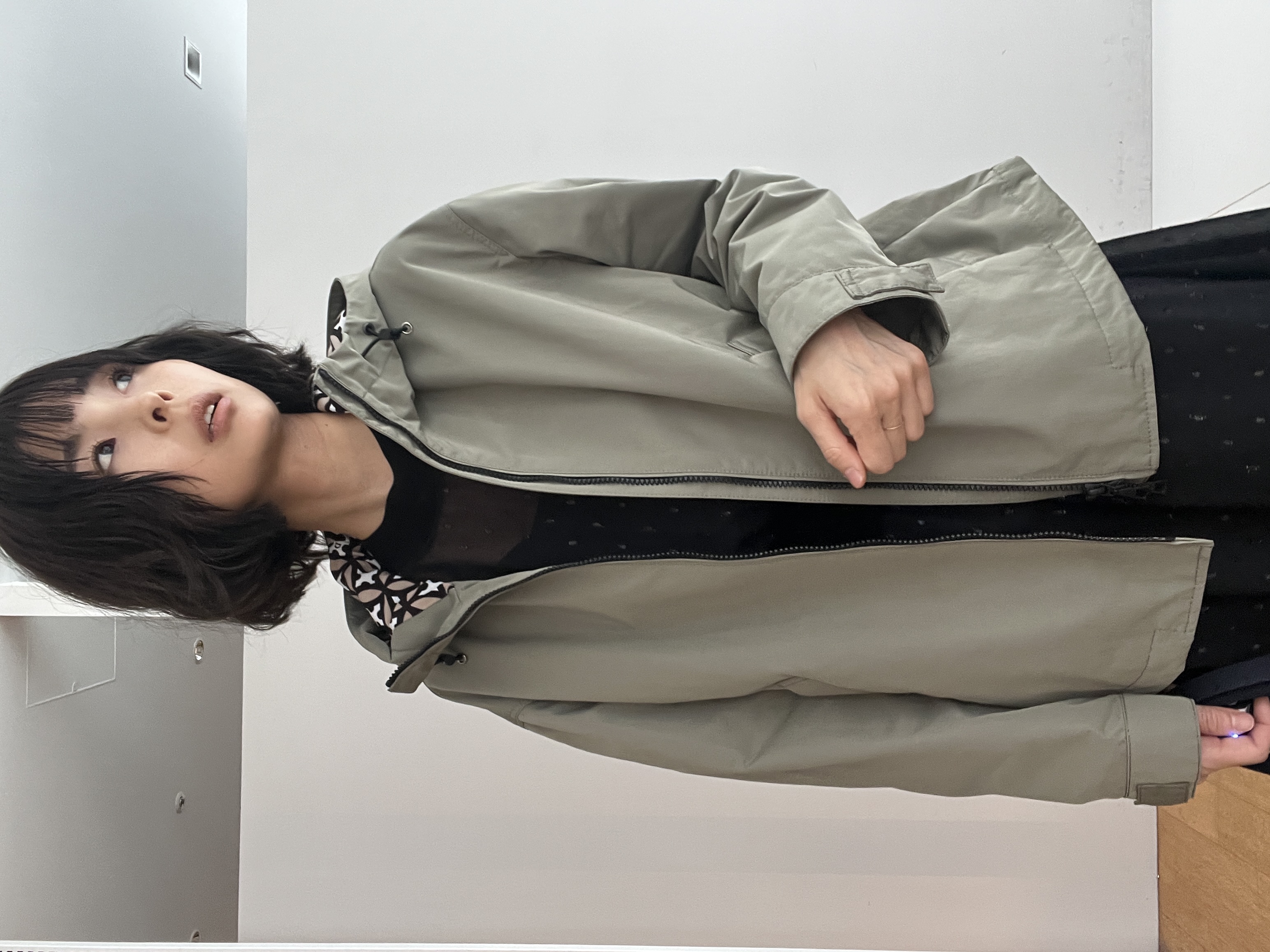 misaさんの「DRESSTERIOR｜【ウォッシャブル/撥水素材】撥水ツイル マウンテンパーカー」を使ったコーディネート