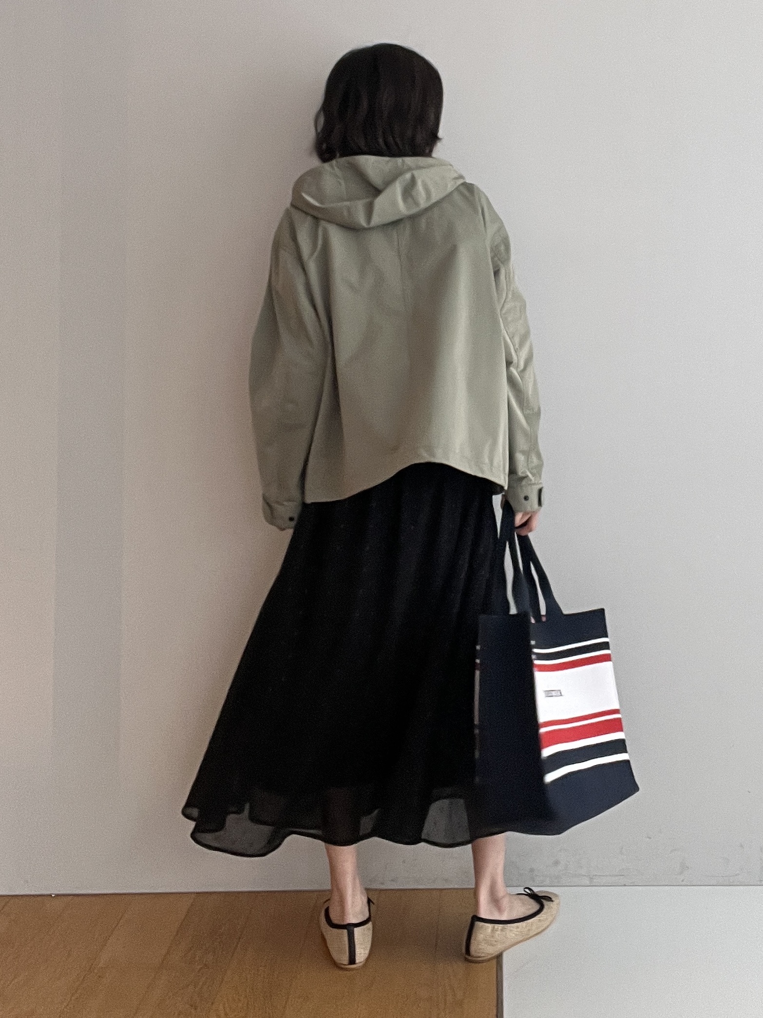 misaさんの「DRESSTERIOR｜【ウォッシャブル/撥水素材】撥水ツイル マウンテンパーカー」を使ったコーディネート