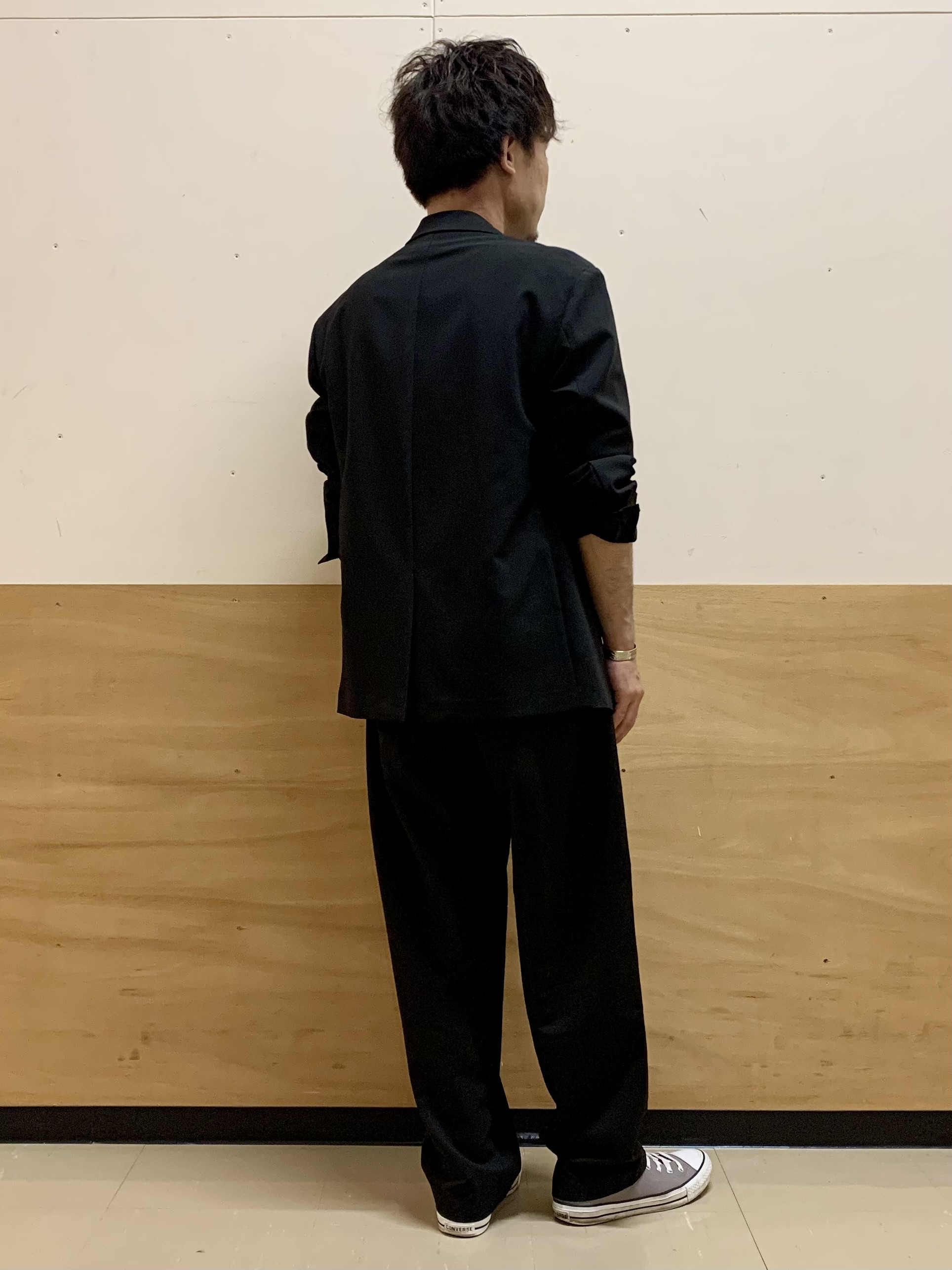 MATUさんの「THE SHOP TK｜AVANT LINO リラックスジャケット セットアップ可／洗濯機OK」を使ったコーディネート