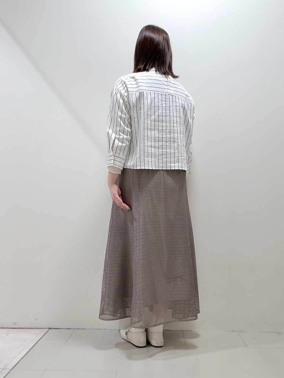 YUIさんの「UNTITLED｜【洗える/6分袖】ボートネックブラウス」を使ったコーディネート
