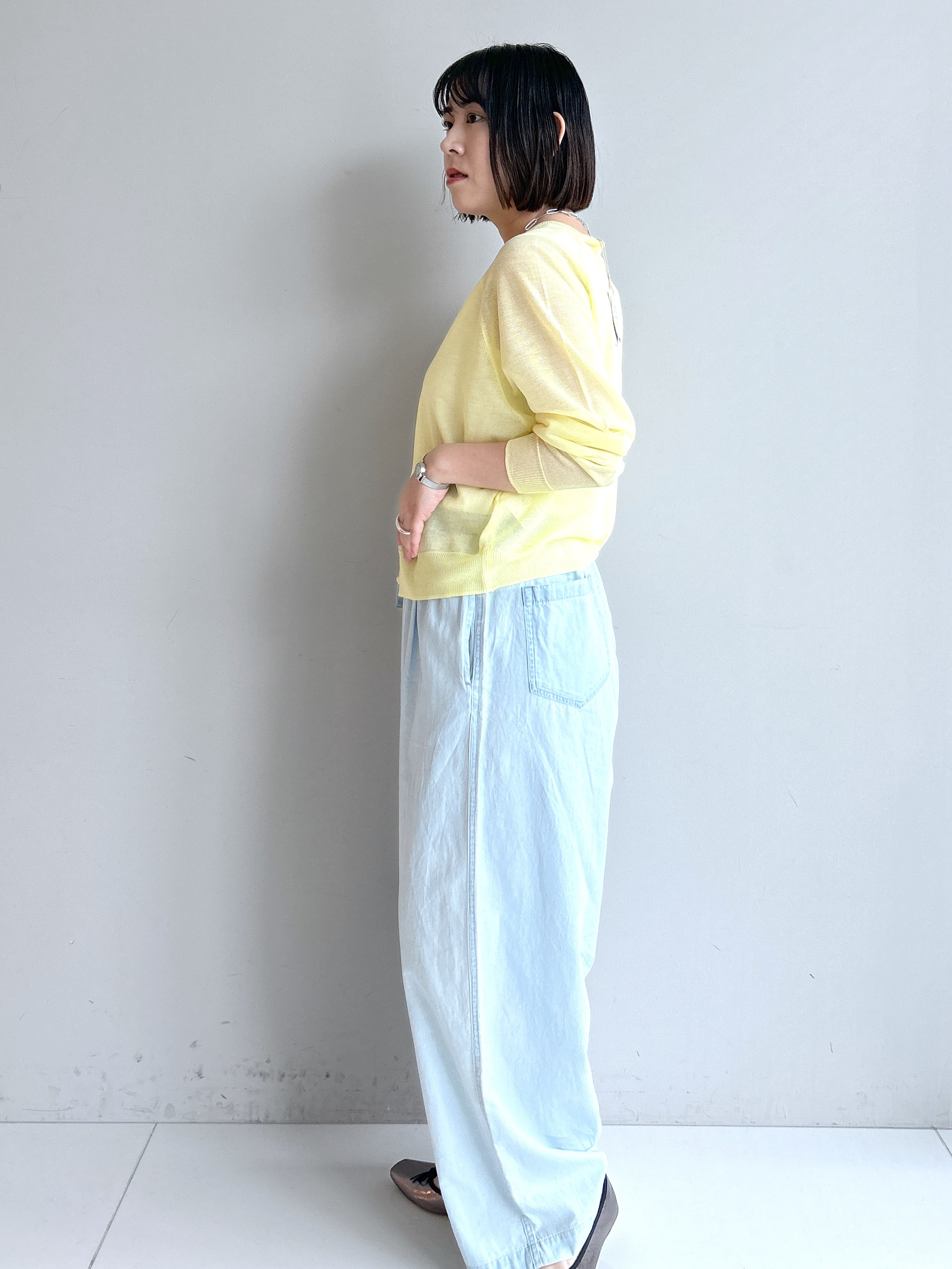 Hirokaさんの「Dessin｜お守りカーディガン -ウォッシャブル-」を使ったコーディネート