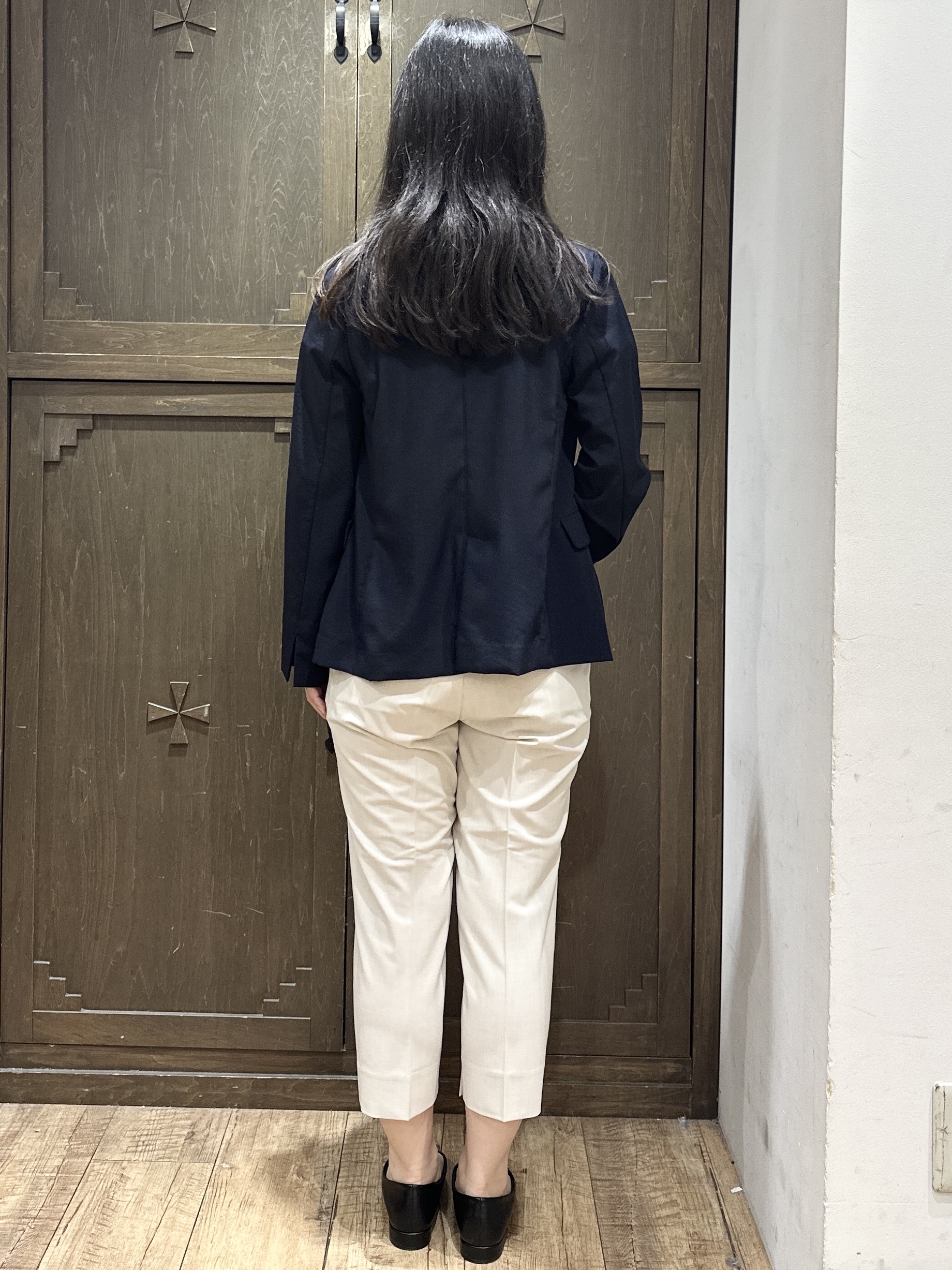 kanaさんの「index｜《再入荷》ダブルブレストテーラードジャケット【接触冷感／吸水速乾／イージーアイロン／防シワ／洗濯機O」を使ったコーディネート