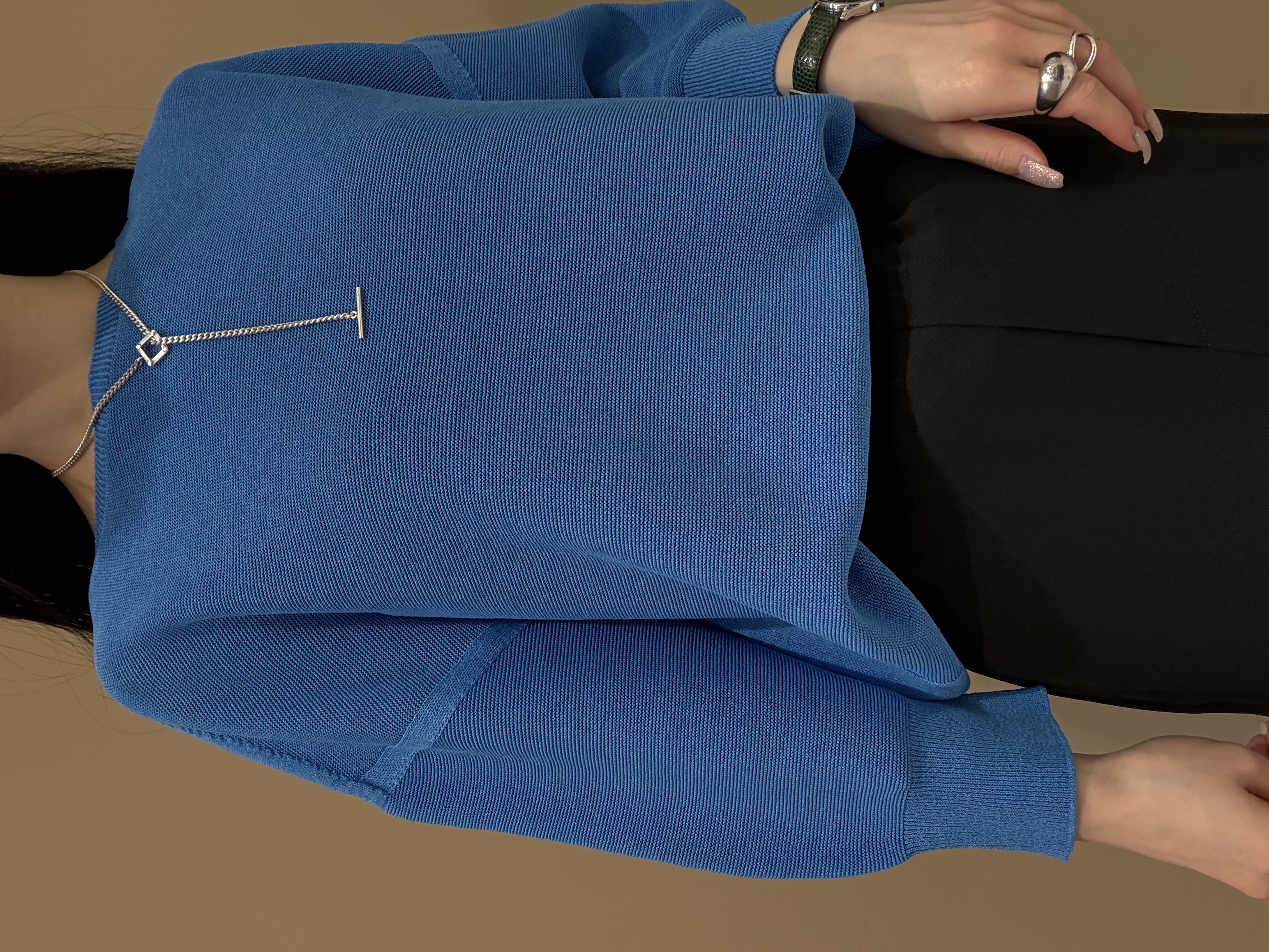 KEIKOさんの「INDIVI｜【さらに軽く軽快！／着る日傘】ドルマンダブルジャケット」を使ったコーディネート