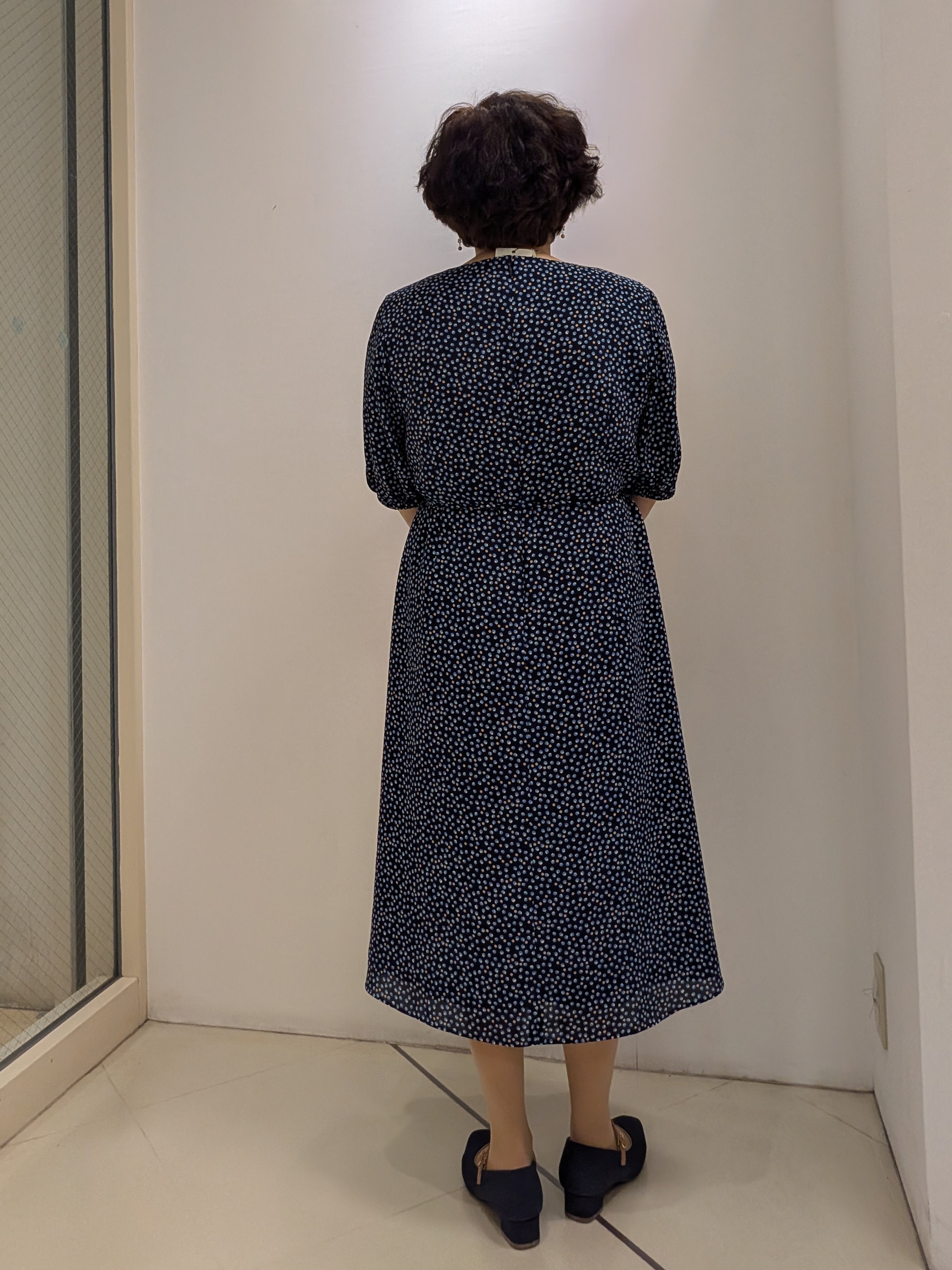 Mokoさんの「Reflect｜シフォンスリーブワンピース」を使ったコーディネート