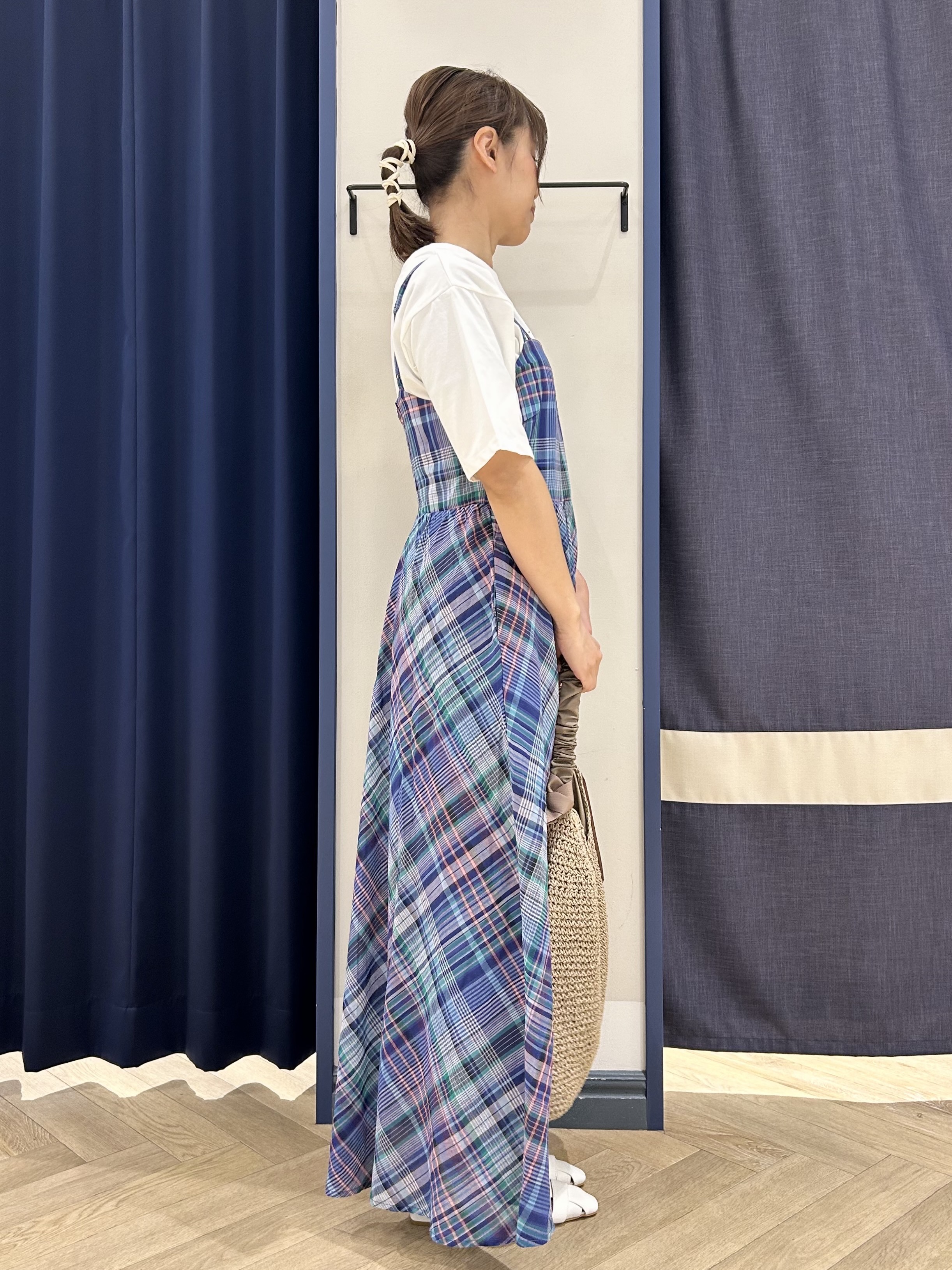 Orikaさんの「grove｜【UVカット/接触冷感】プリントアソート5分袖Tシャツ」を使ったコーディネート