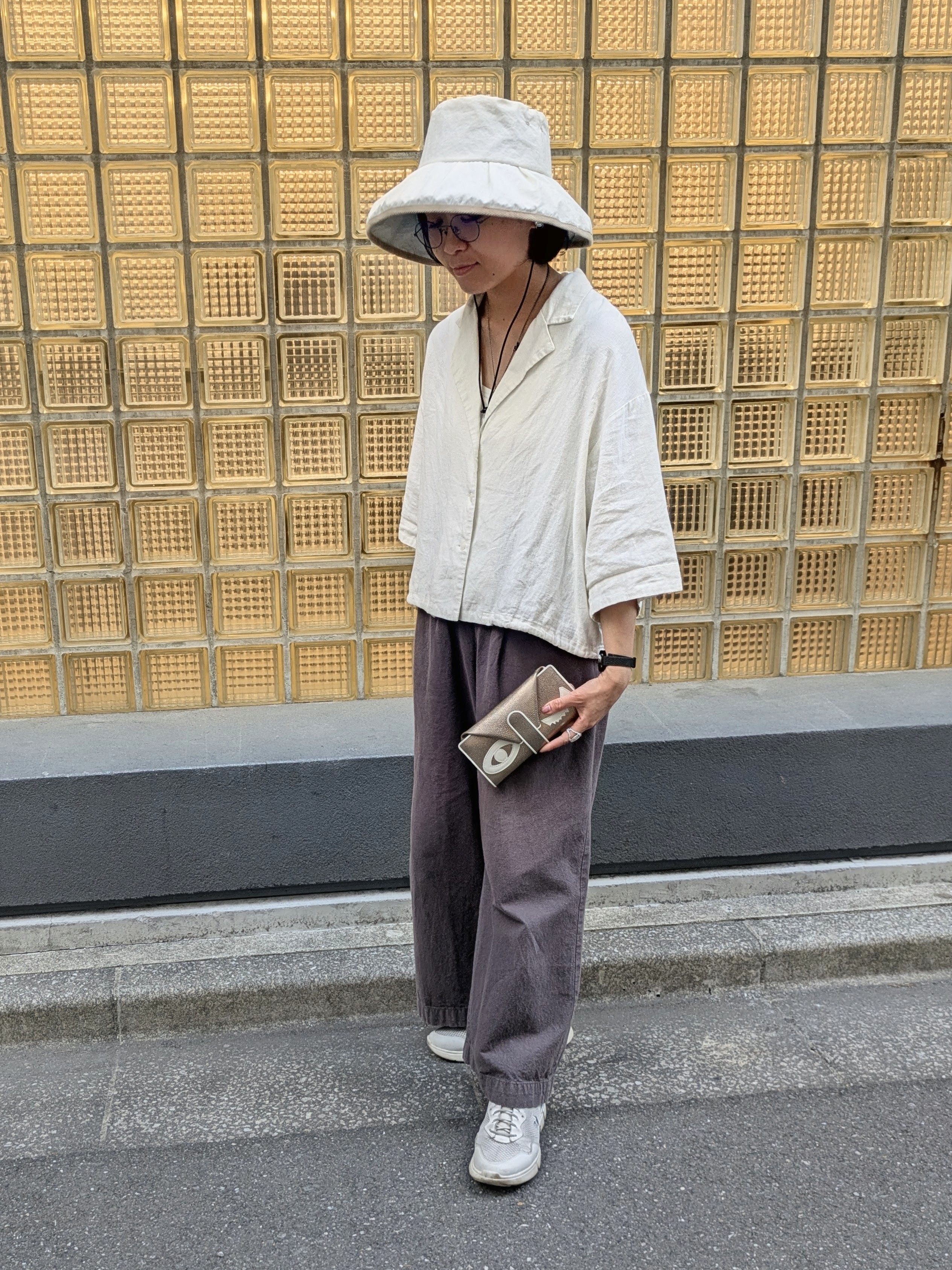 MTさんの「HIROKO HAYASHI｜OSTRO（オストロ）長財布ミニ」を使ったコーディネート