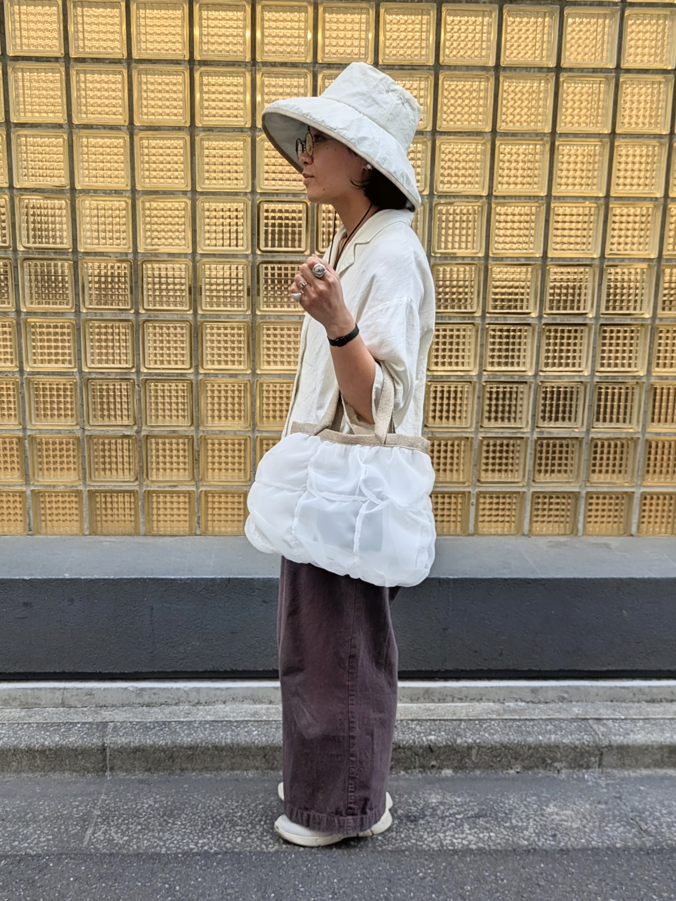 MTさんの「HIROKO HAYASHI｜FABRE（ファーブル）ハンドバッグ」を使ったコーディネート