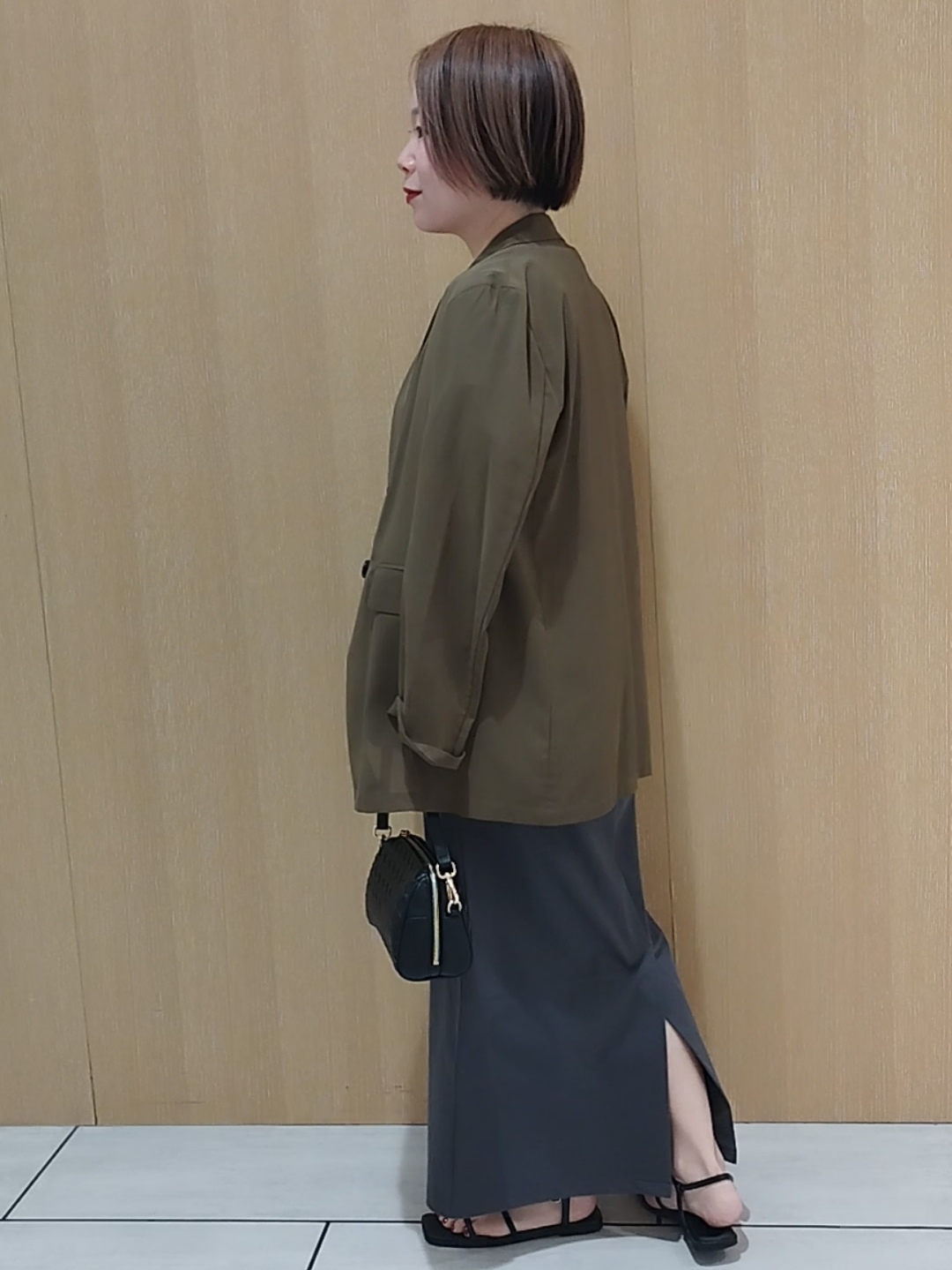 s u g iさんの「UNTITLED｜【セットアップ可/接触冷感/通気性】ドライシアーダブルジャケット」を使ったコーディネート