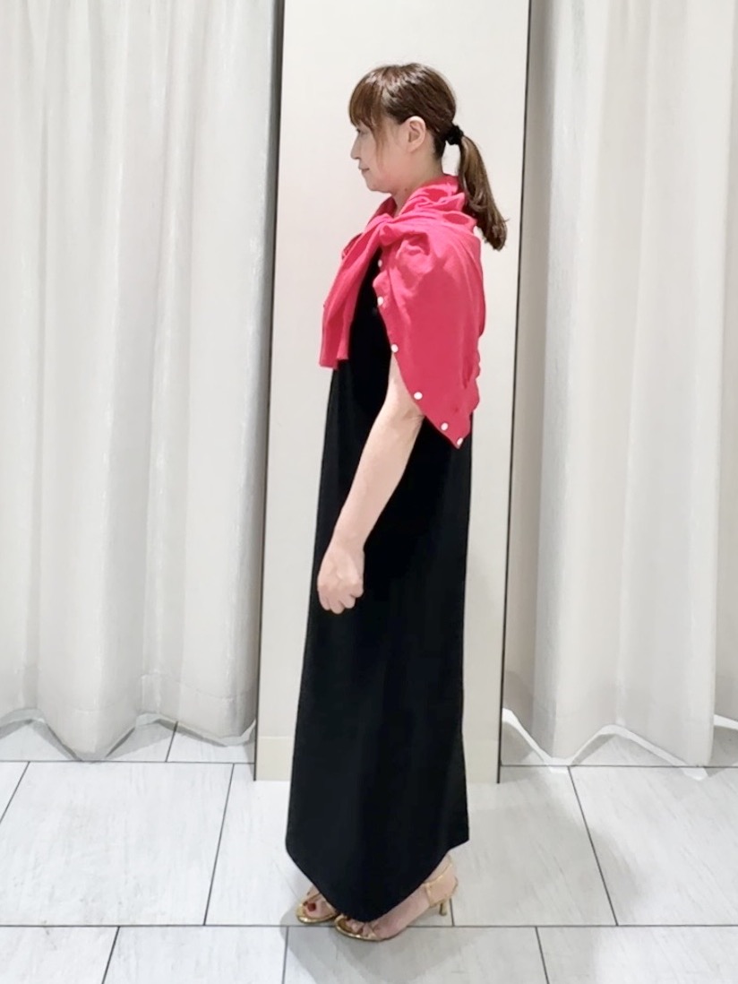 ʏᴜᴋɪᴋᴏさんの「UNTITLED｜【接触冷感/UVカット/遮熱/抗菌防臭】ライトプレーティングワンピース」を使ったコーディネート