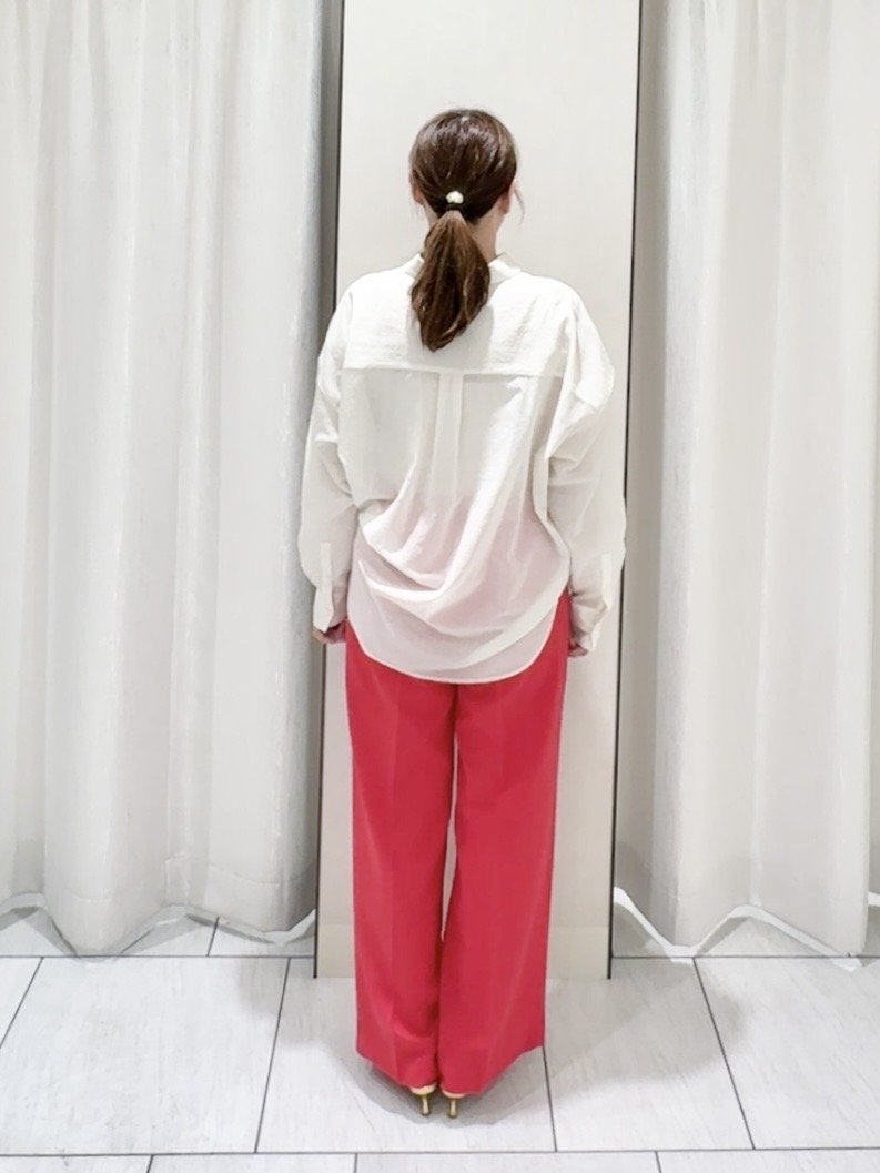 ʏᴜᴋɪᴋᴏさんの「UNTITLED｜【2WAY/マシンウォッシャブル】カシュクールデザインシャツ」を使ったコーディネート