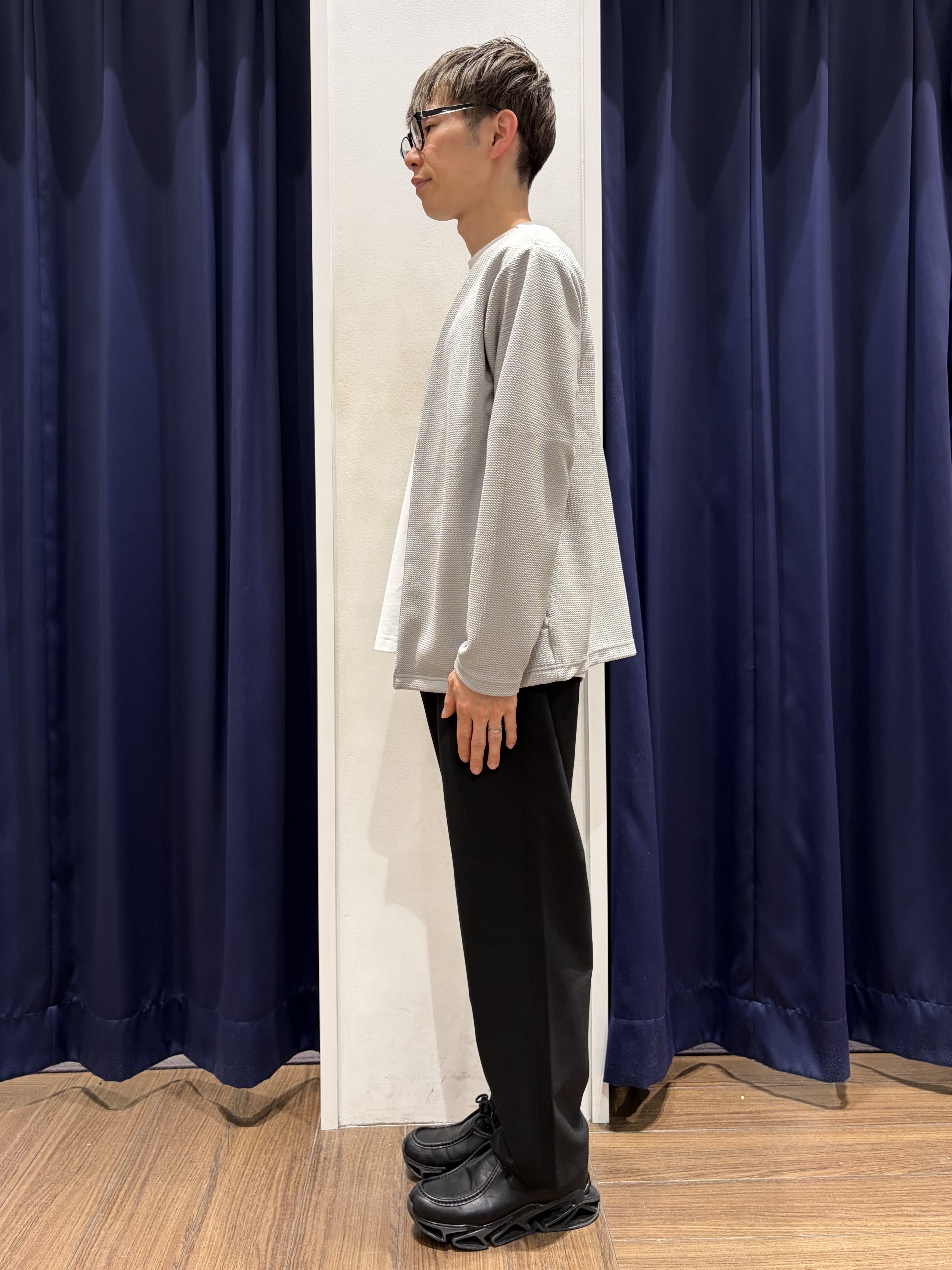つーじーさんの「THE SHOP TK｜【2点セット】カーディガン＋半袖Tシャツ 洗濯機OK」を使ったコーディネート